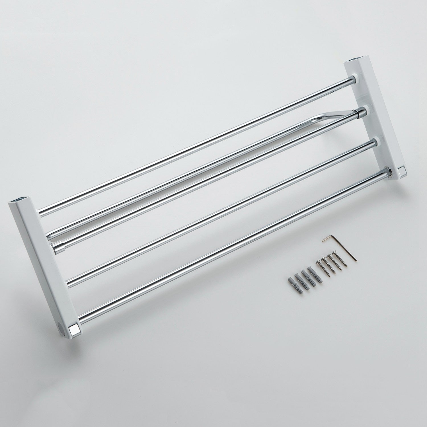 Bathroom Hardware Accessory Wall Mounted Towel Rack with Hook KBA1004