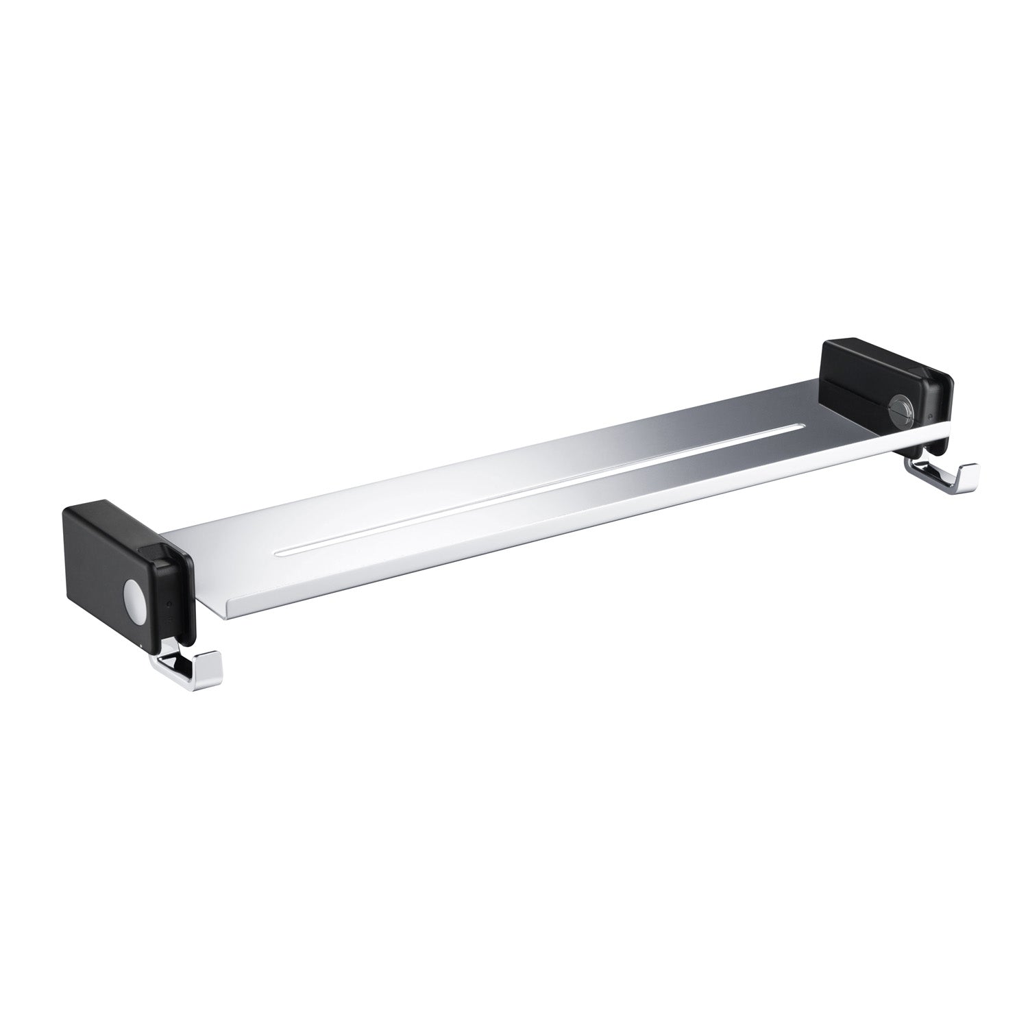 Bathroom Hardware Accessory Wall Mounted Towel Shelf with Hook KBA1005