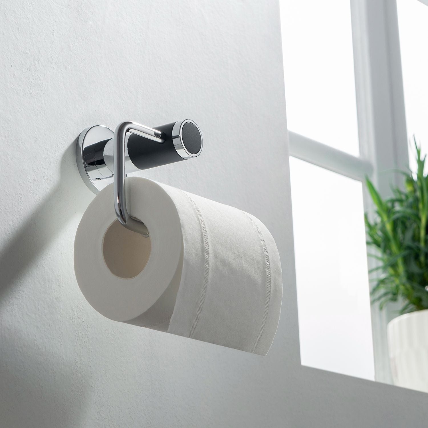 Bathroom Hardware Accessory Wall Mounted Tissue Holder with Hook KBA1102