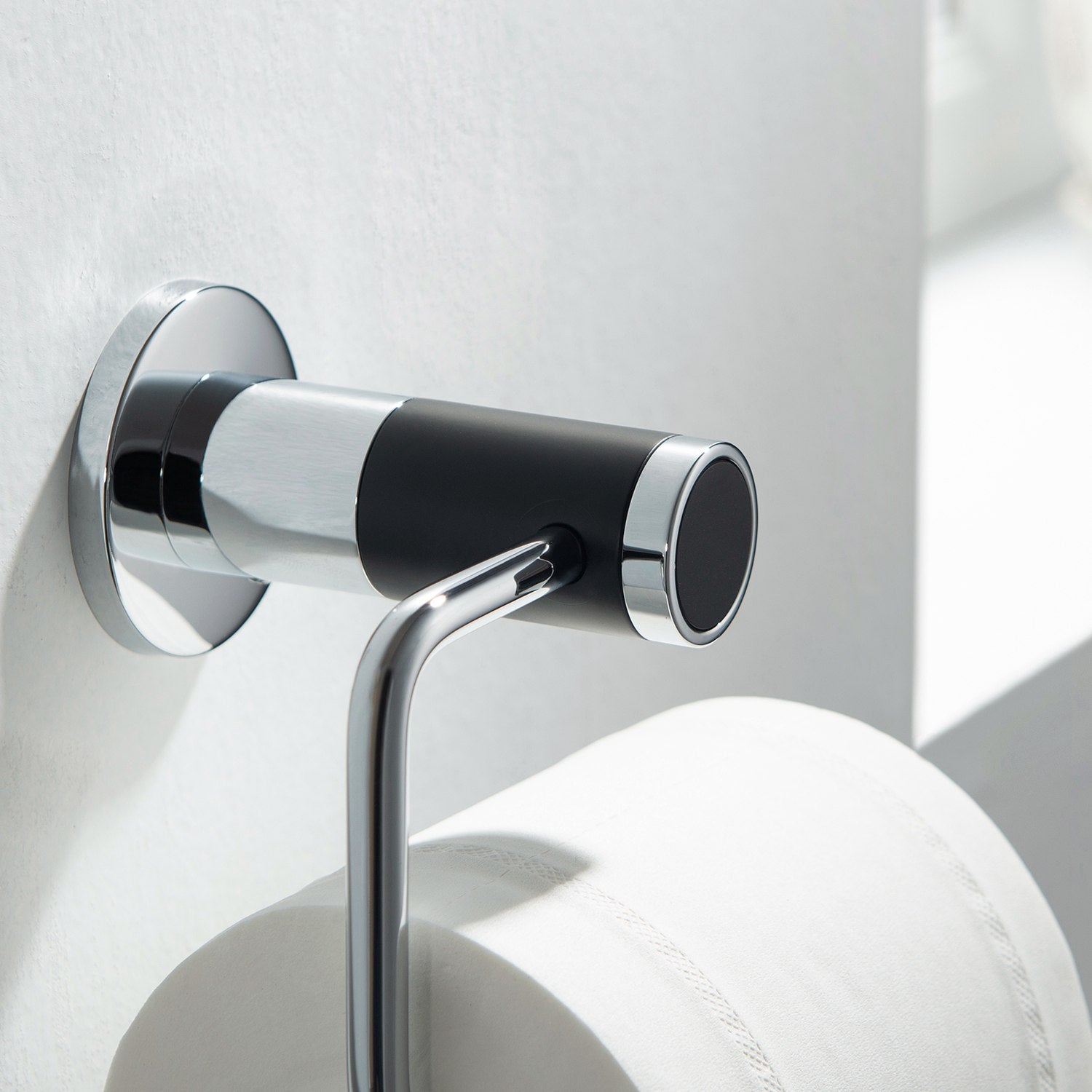 Bathroom Hardware Accessory Wall Mounted Tissue Holder with Hook KBA1102
