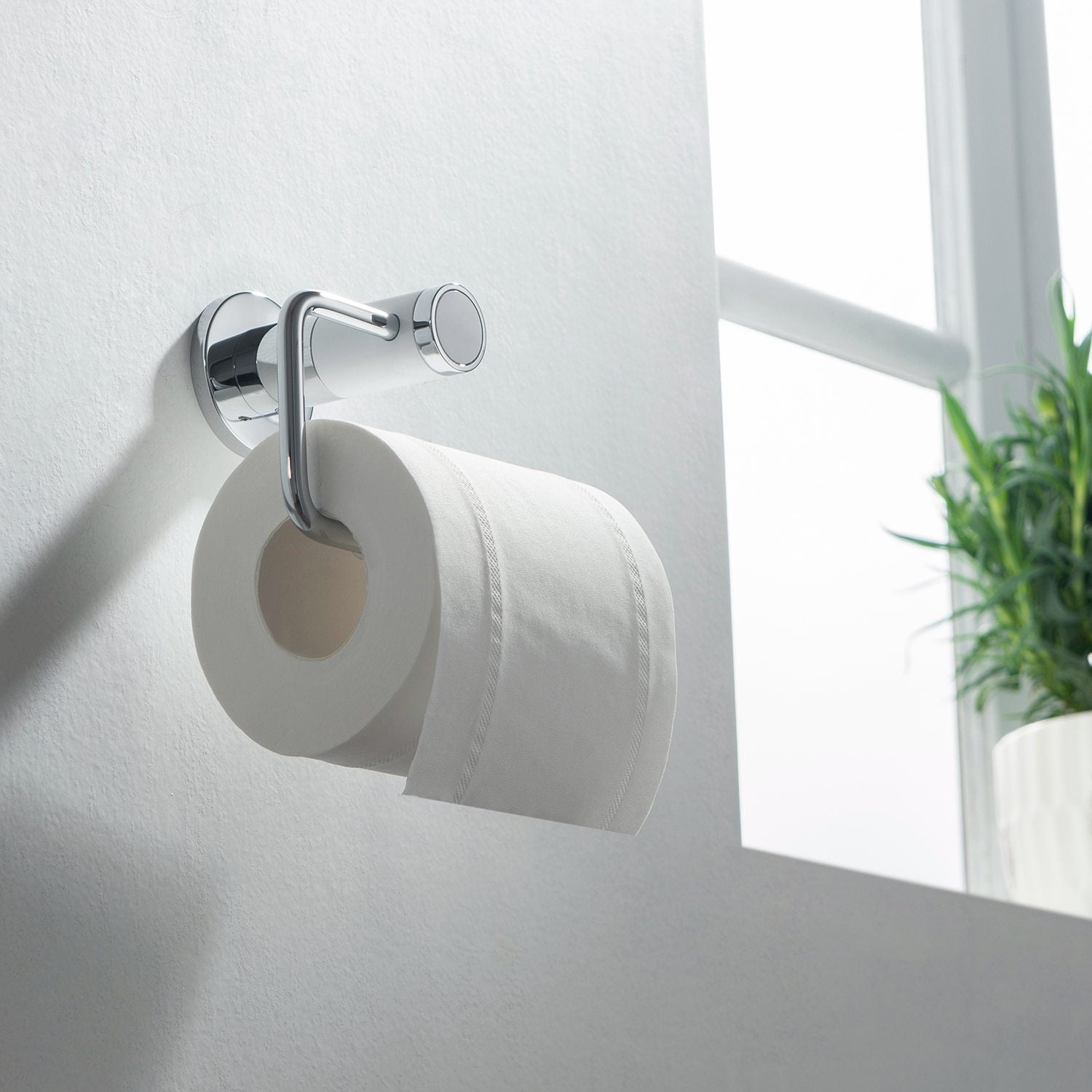 Bathroom Hardware Accessory Wall Mounted Tissue Holder with Hook KBA1102