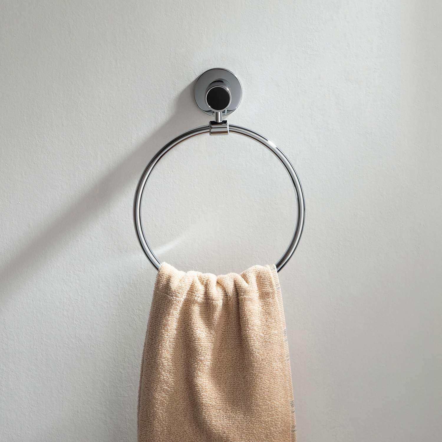 Bathroom Hardware Accessory Wall Mounted Round Towel Ring KBA1103