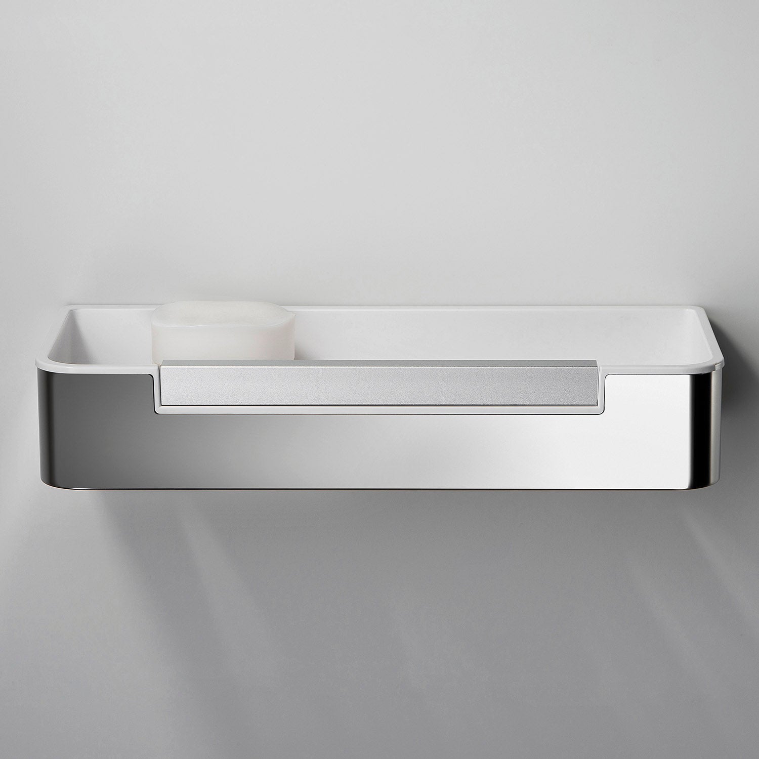 Chrome Bathroom Hardware Accessory Wall Mounted Shower Basket KBA1205