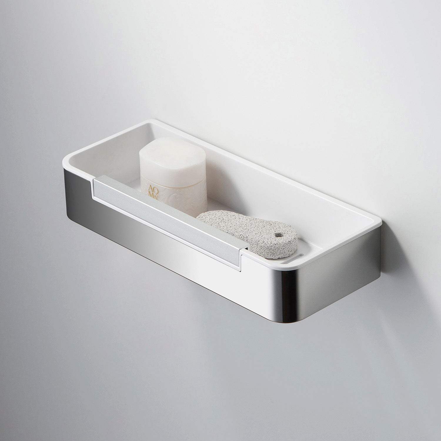 Chrome Bathroom Hardware Accessory Wall Mounted Shower Basket KBA1205
