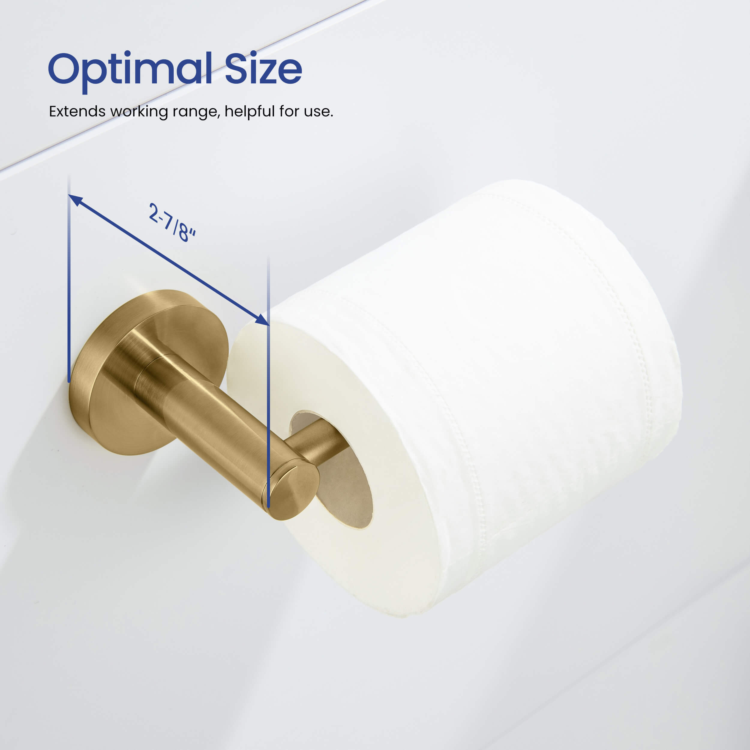 Circular Bathroom Toilet Paper Holder KBA1402