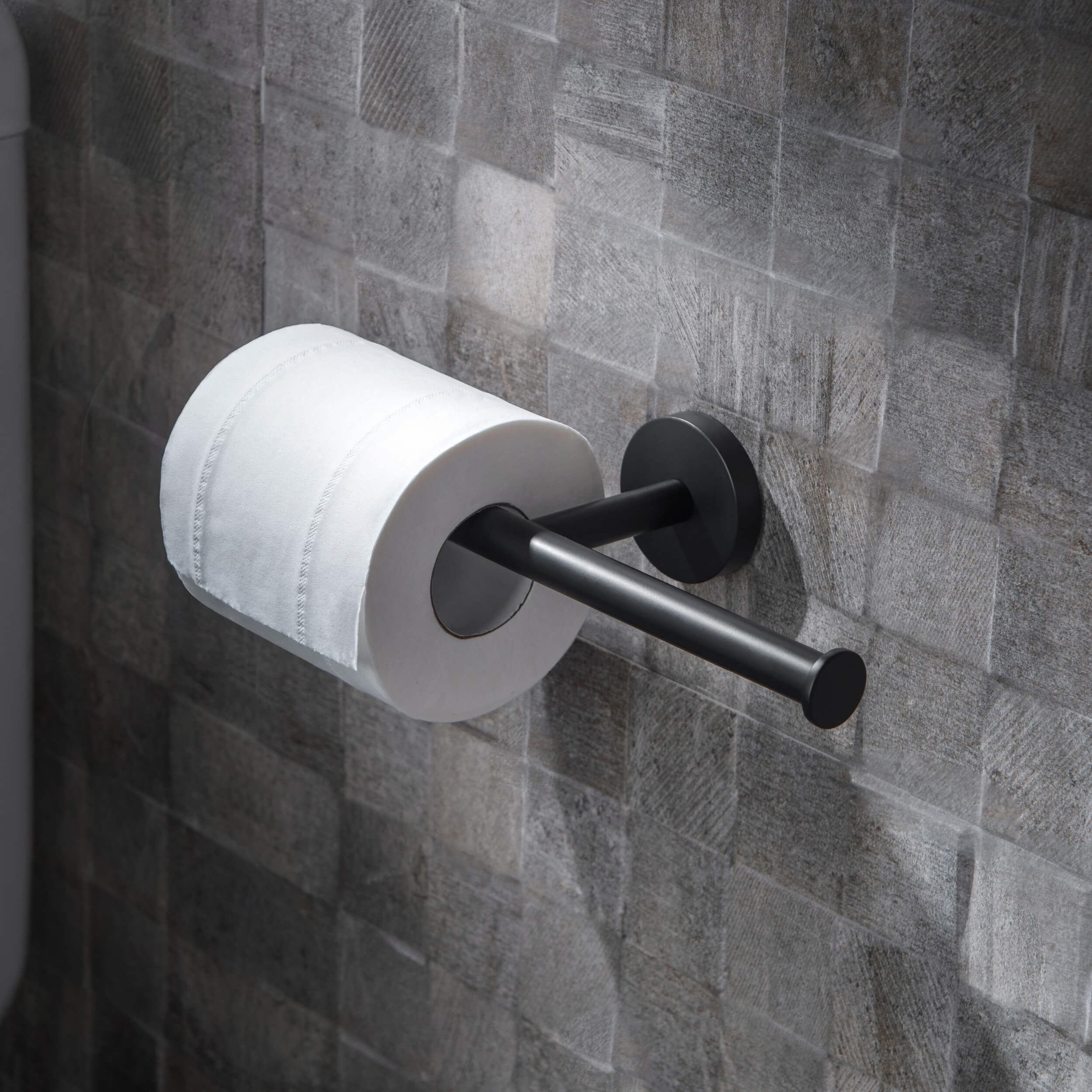 Circular Double Toilet Paper Holder KBA1408