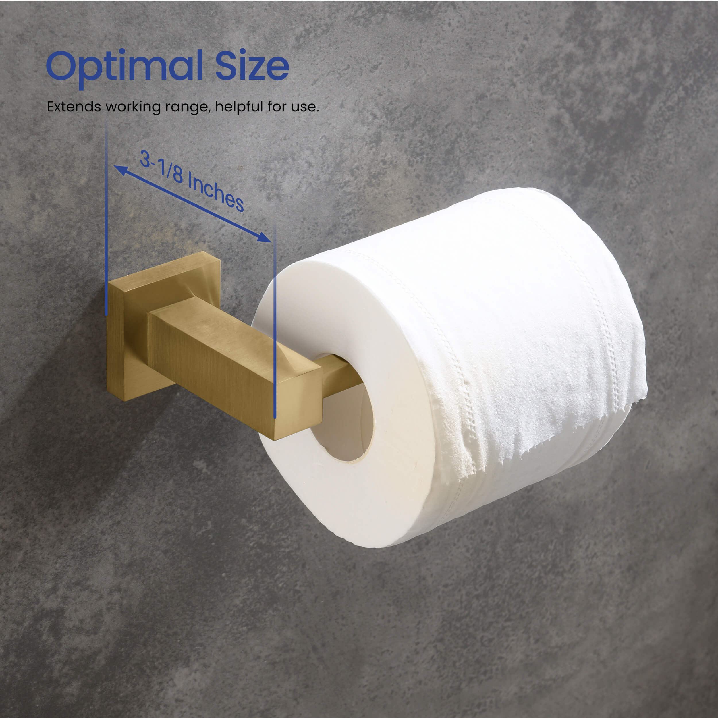 Cube Bathroom Toilet Paper Holder KBA1502