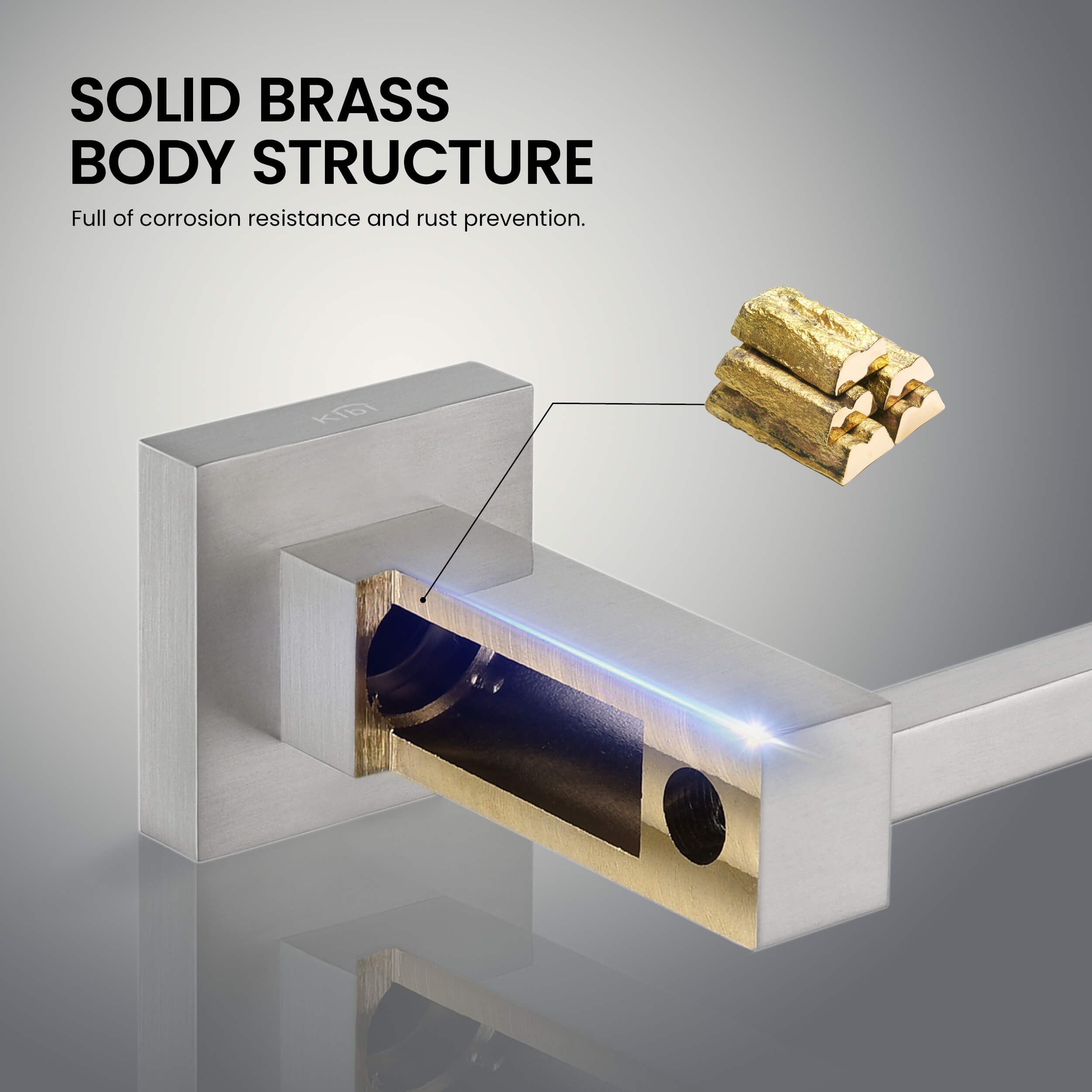 Cube Bathroom Toilet Paper Holder KBA1502