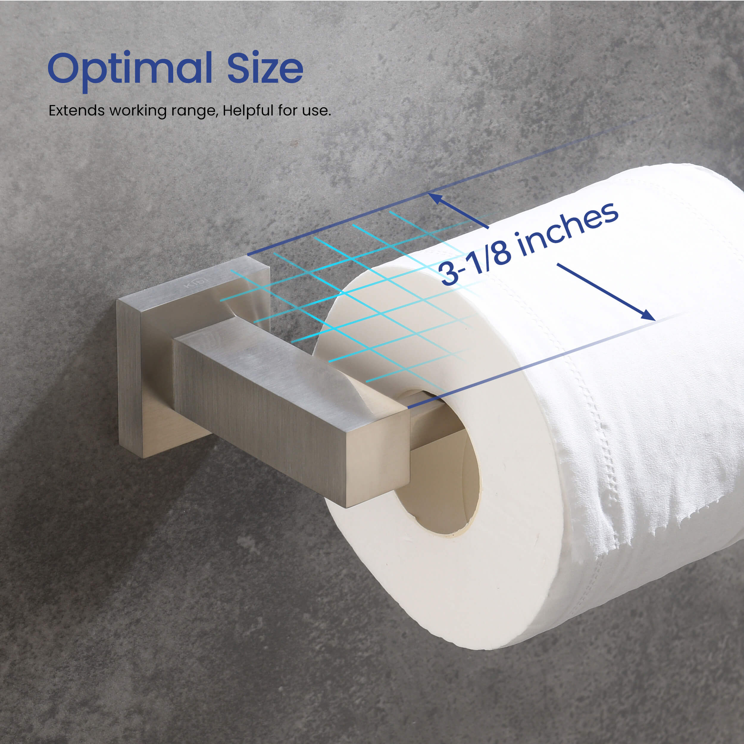 Cube Bathroom Toilet Paper Holder KBA1502