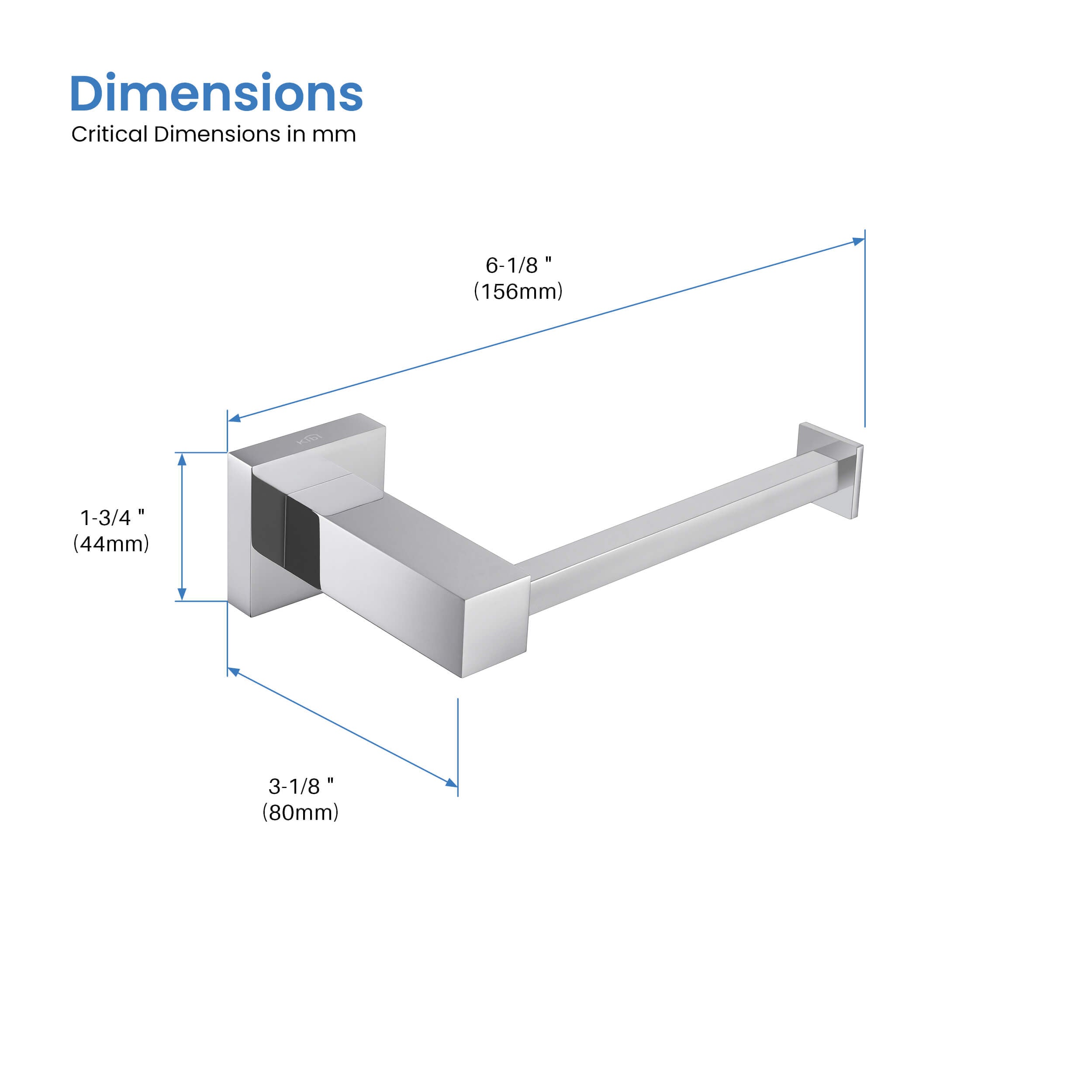 Cube Bathroom Toilet Paper Holder KBA1502