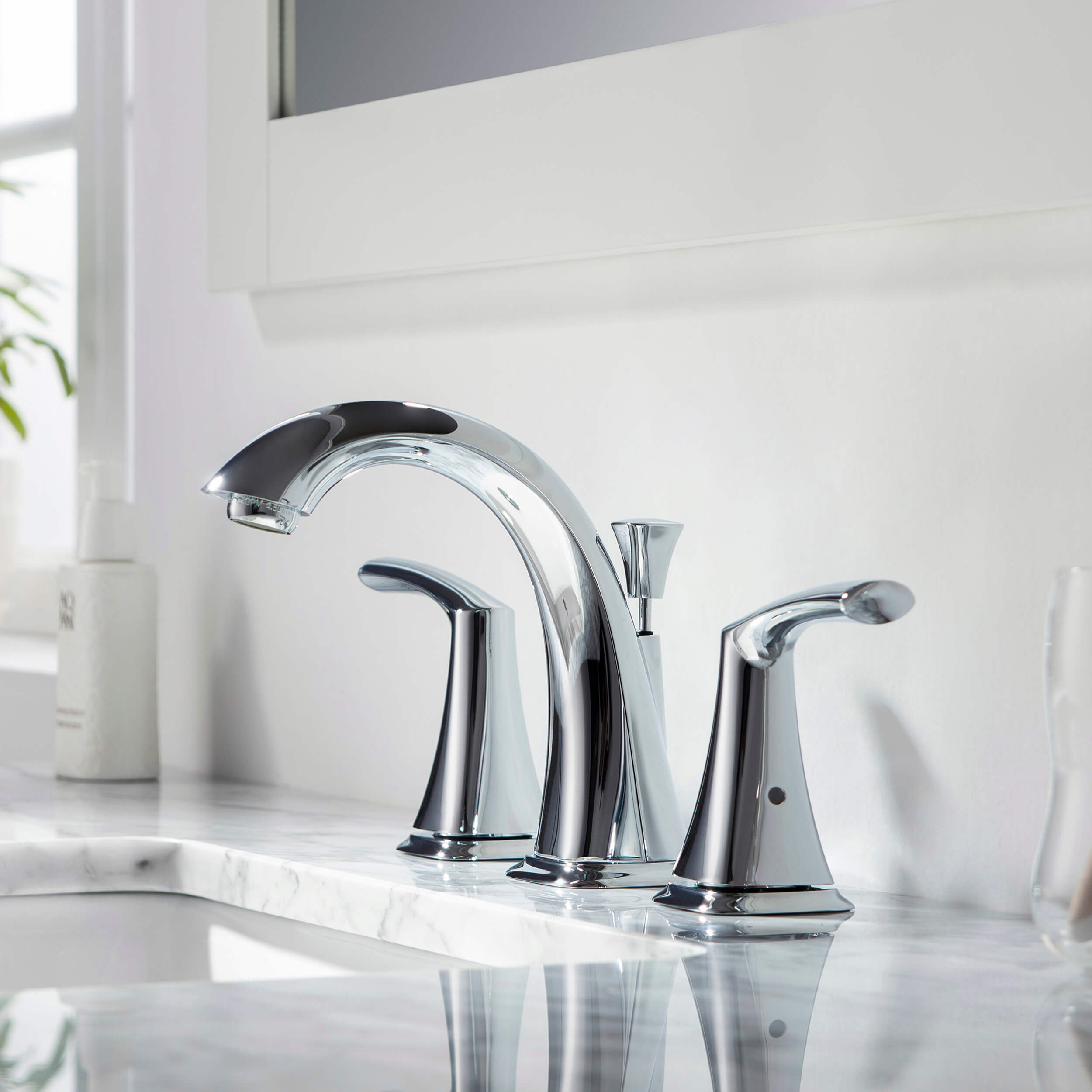 Stonehenge Bathroom Sink 8" Widespread Faucet with Drain Assembly KBF1015