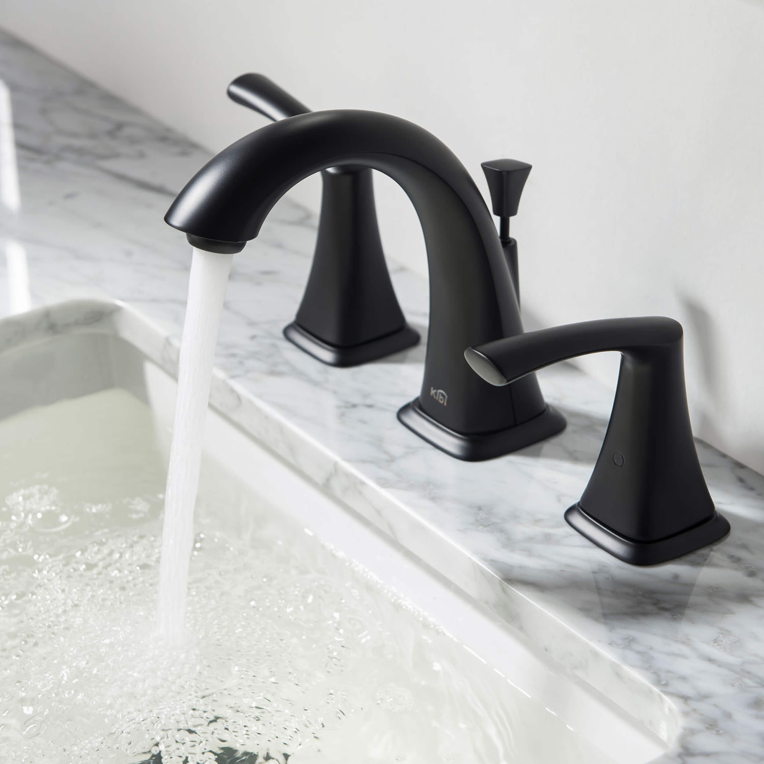 Stonehenge Bathroom Sink 8" Widespread Faucet with Drain Assembly KBF1015