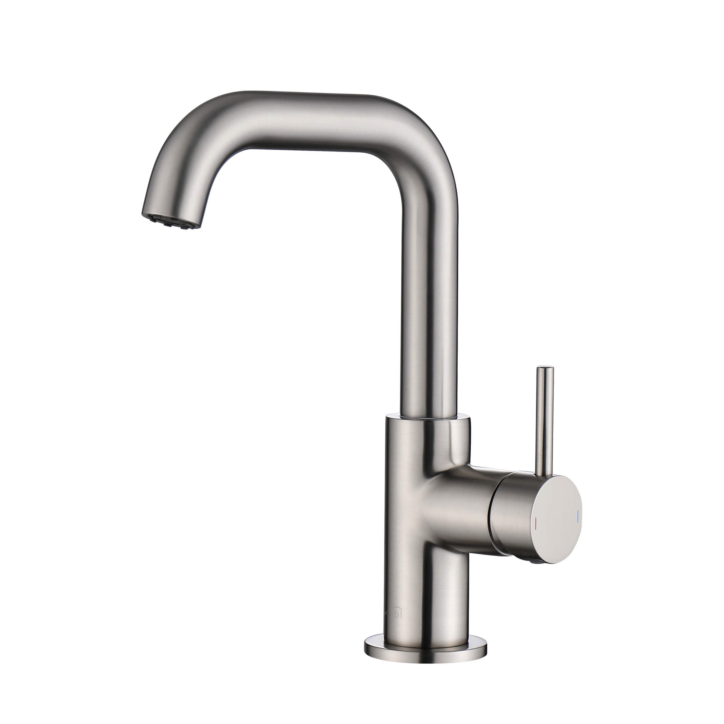 Macon Single Handle High-Arc Bathroom Vanity Sink Faucet - C-KBF1028