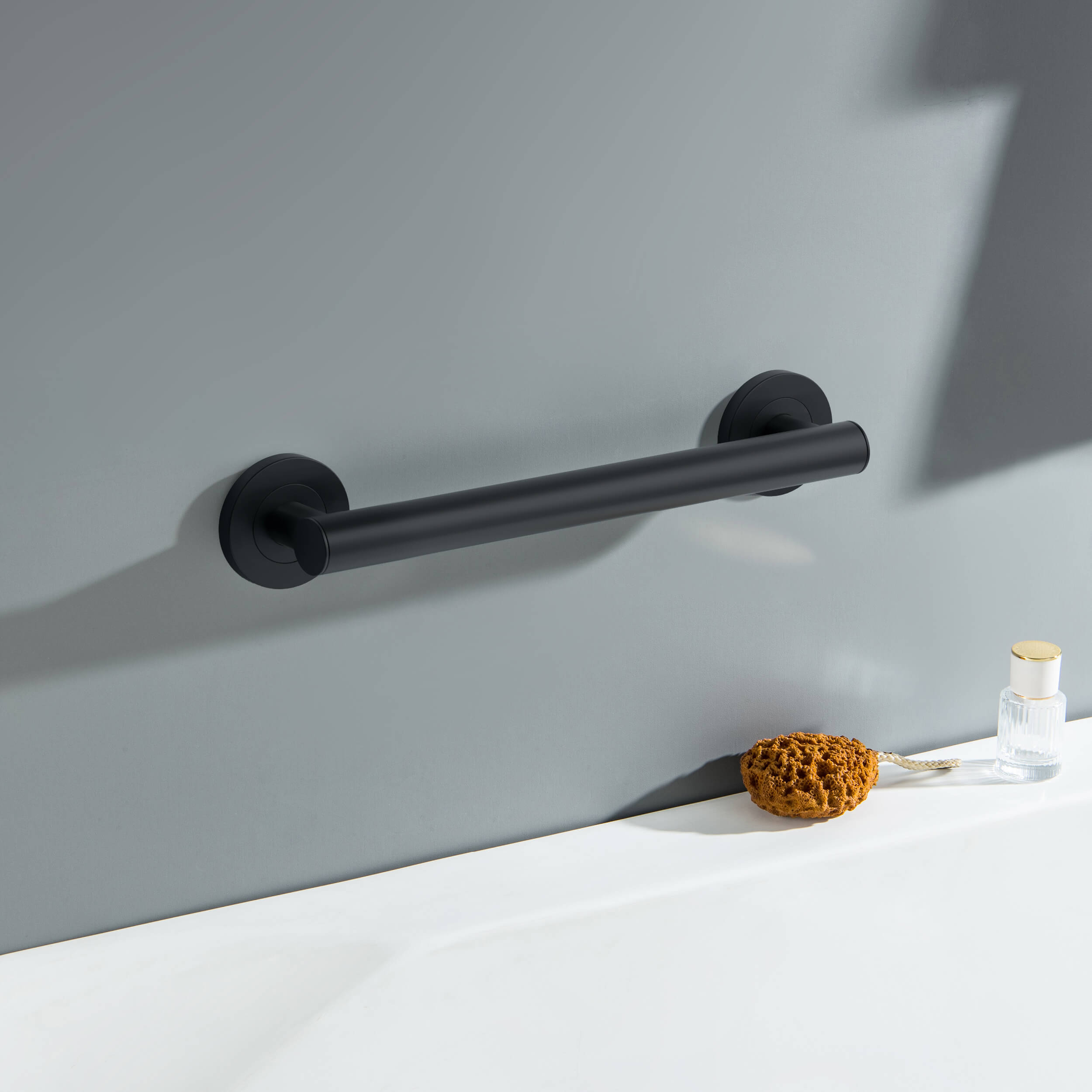 12-Inch Stainless Steel Bathroom Safety Grab Bar – KGB1112