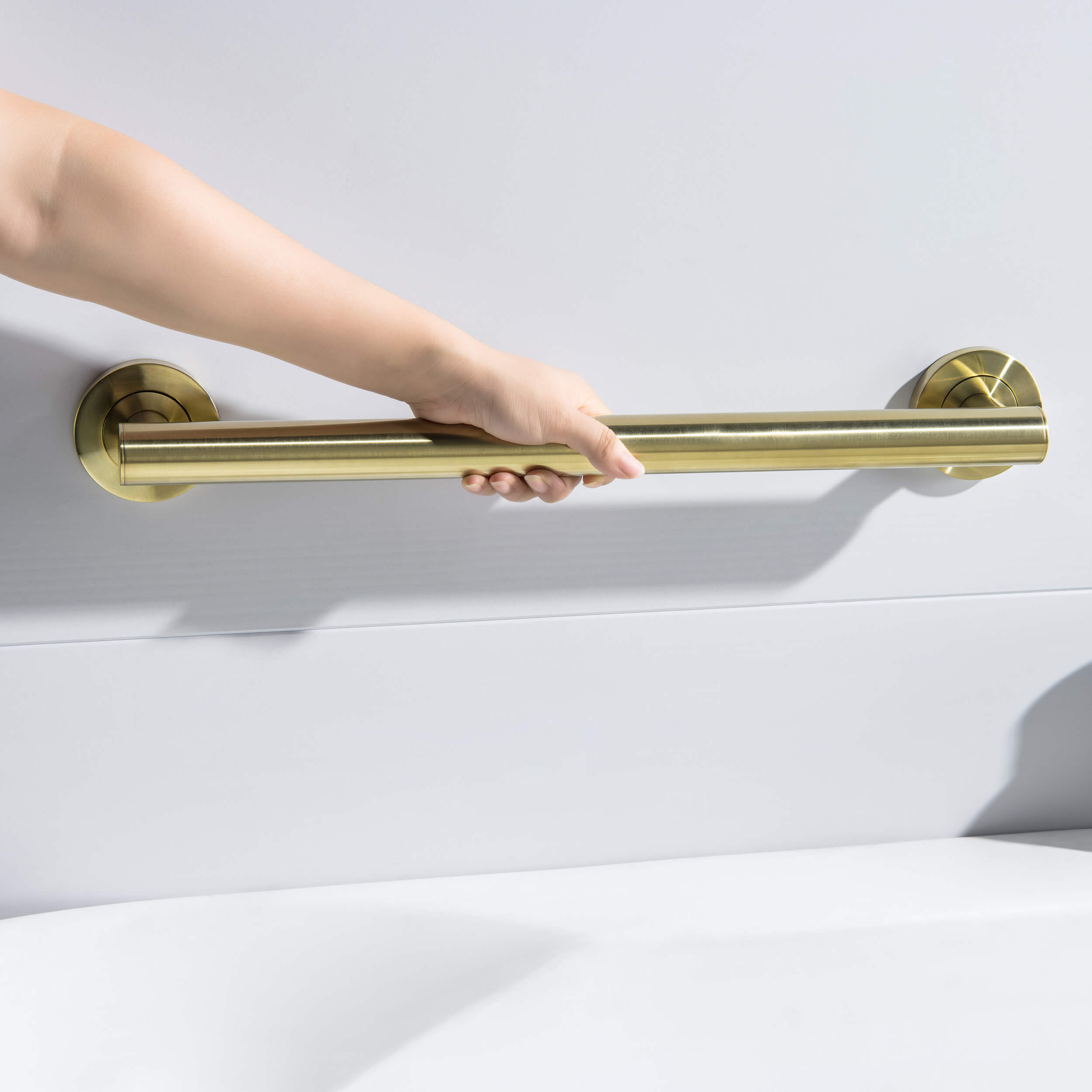18-Inch Stainless Steel Bathroom Safety Grab Bar – KGB1118