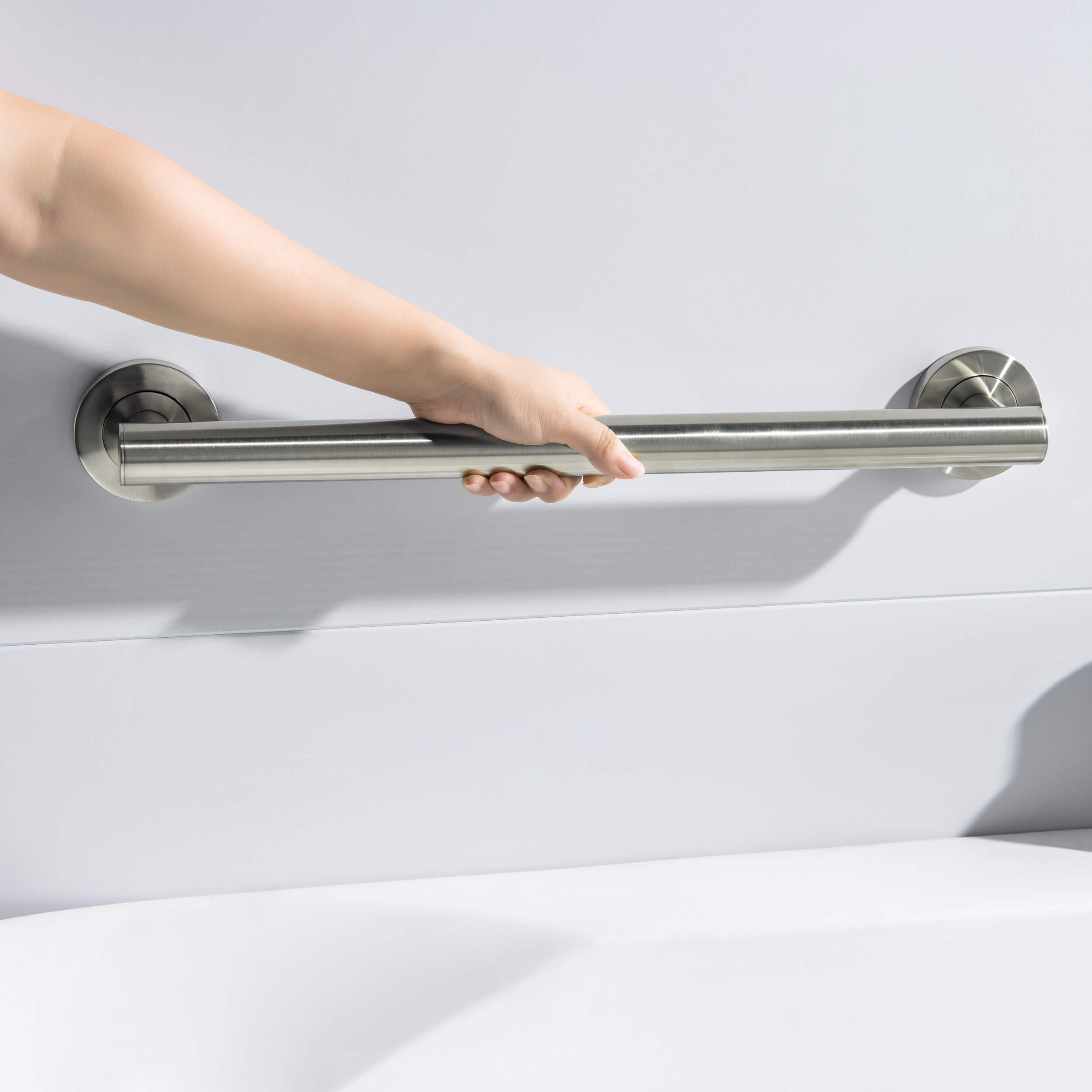 18-Inch Stainless Steel Bathroom Safety Grab Bar – KGB1118