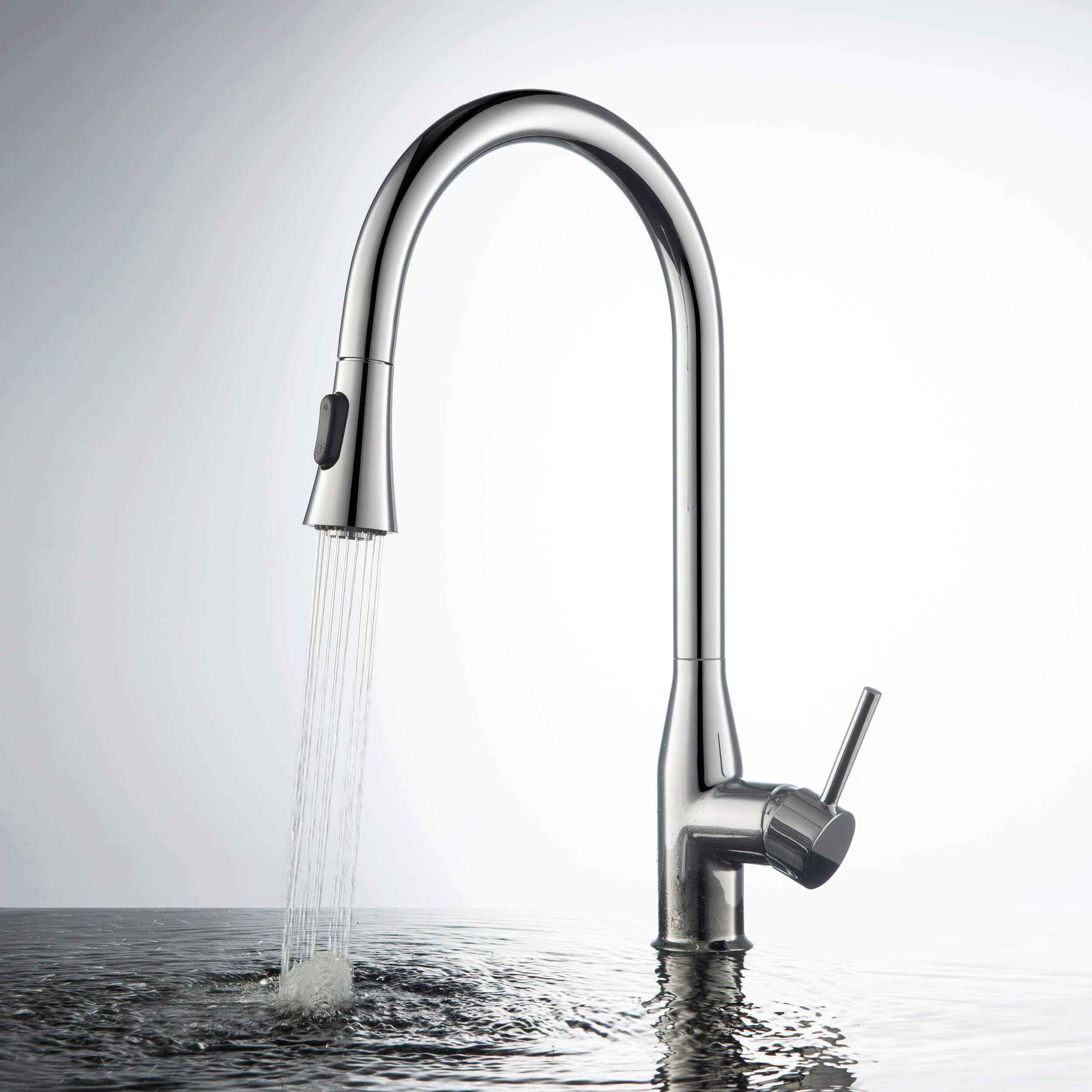 Napa Single Handle Pull Down Kitchen Sink Faucet - KKF2005