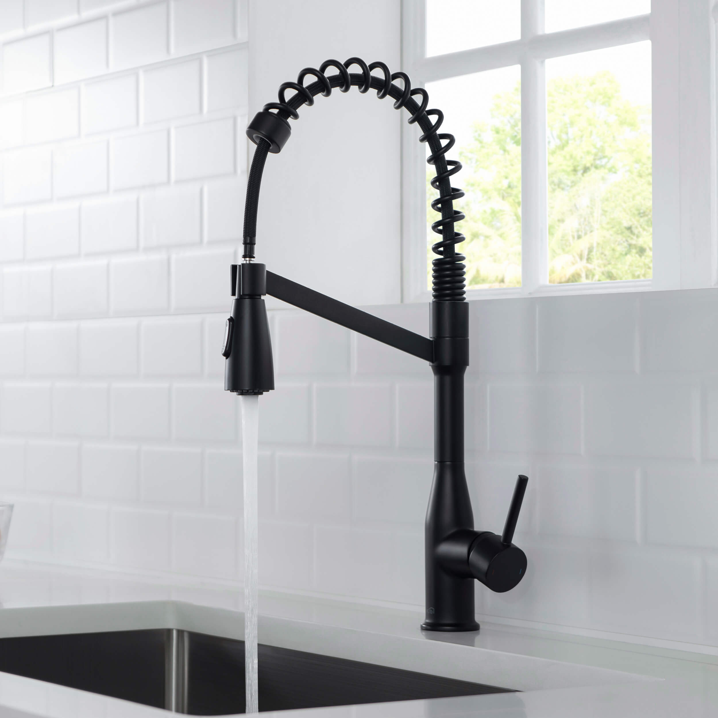 Largo Single Handle Commercial Style Kitchen Sink Faucet - KKF2006