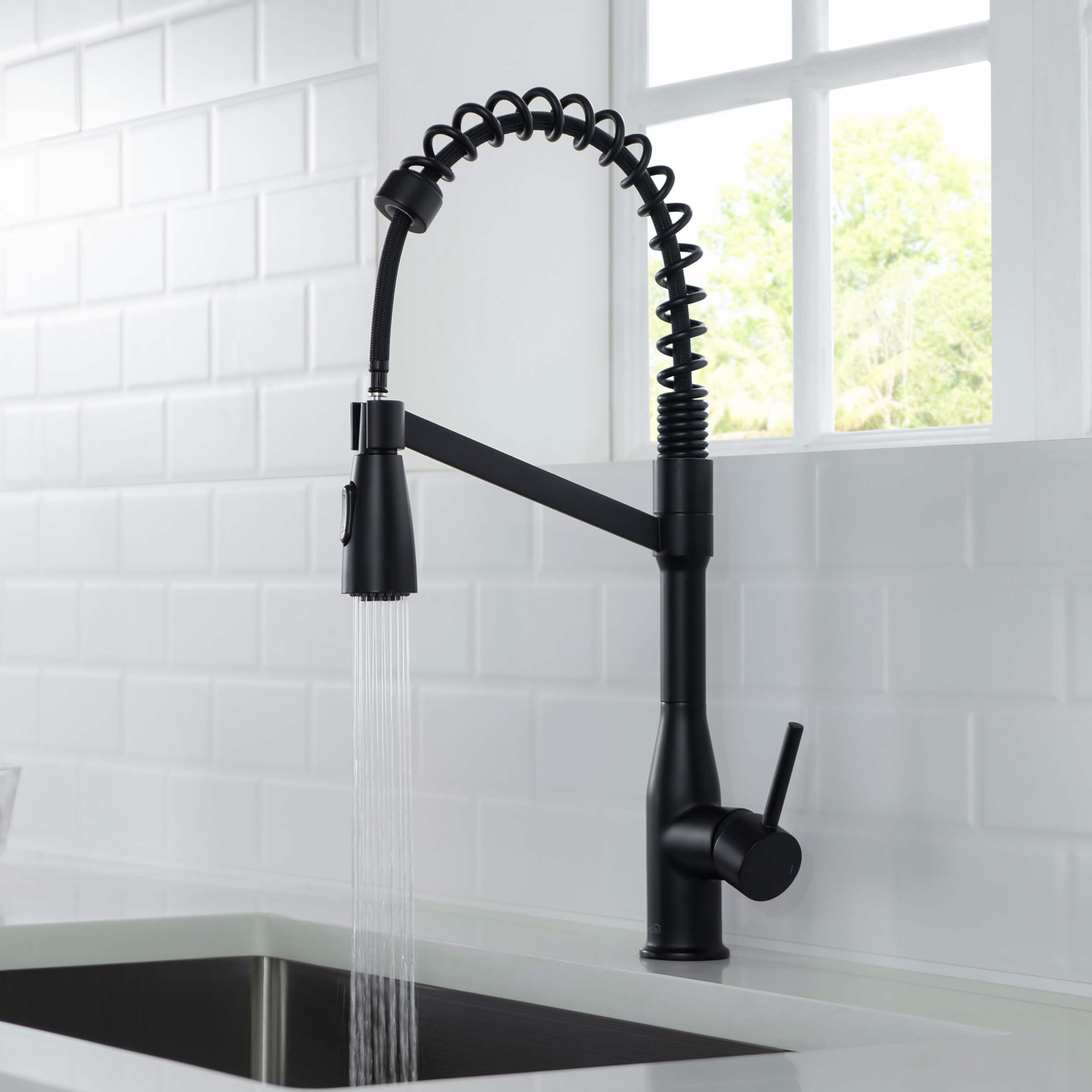 Largo Single Handle Commercial Style Kitchen Sink Faucet - KKF2006