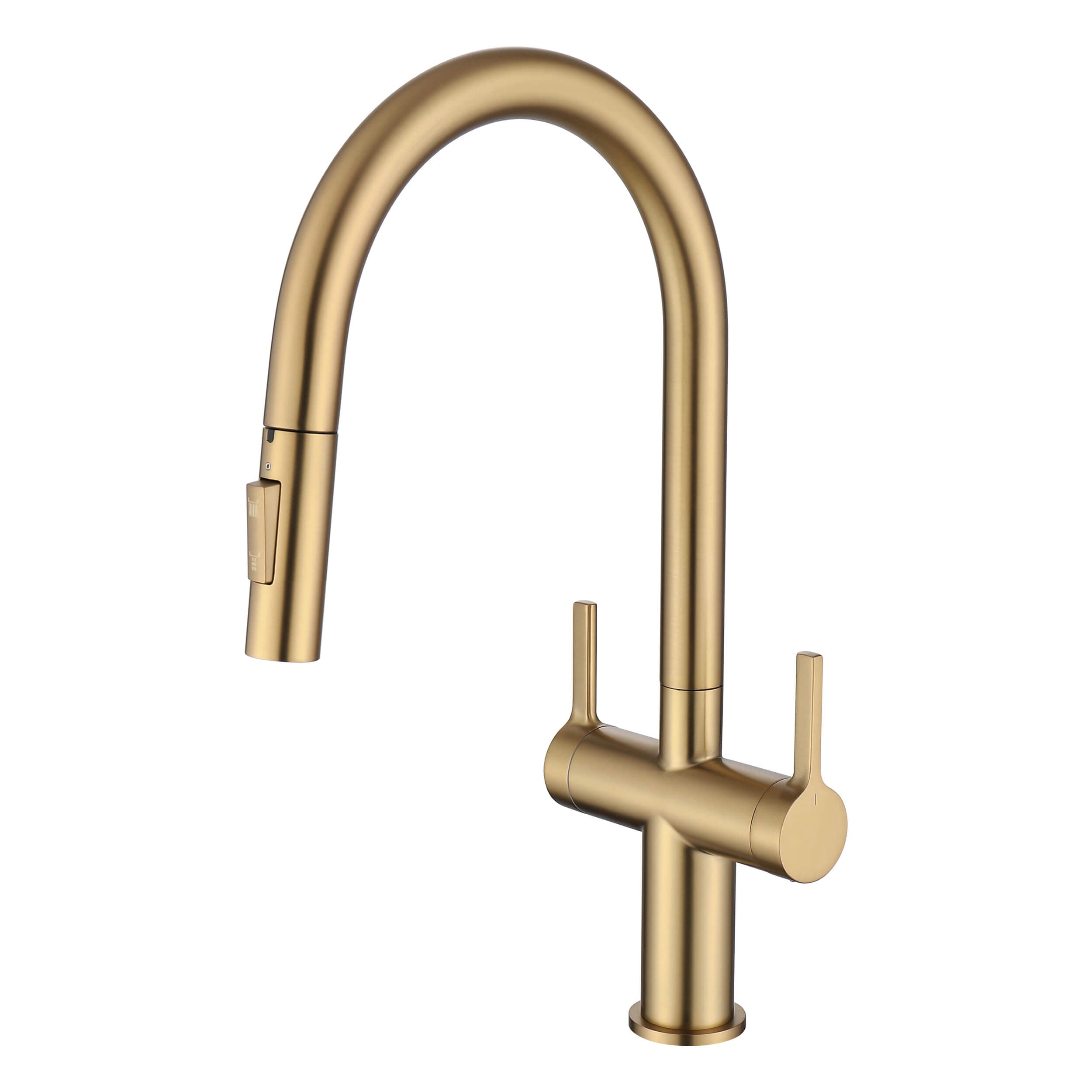 Novo Single Hole Two Handle Pull Down Kitchen Faucet - KKF2020