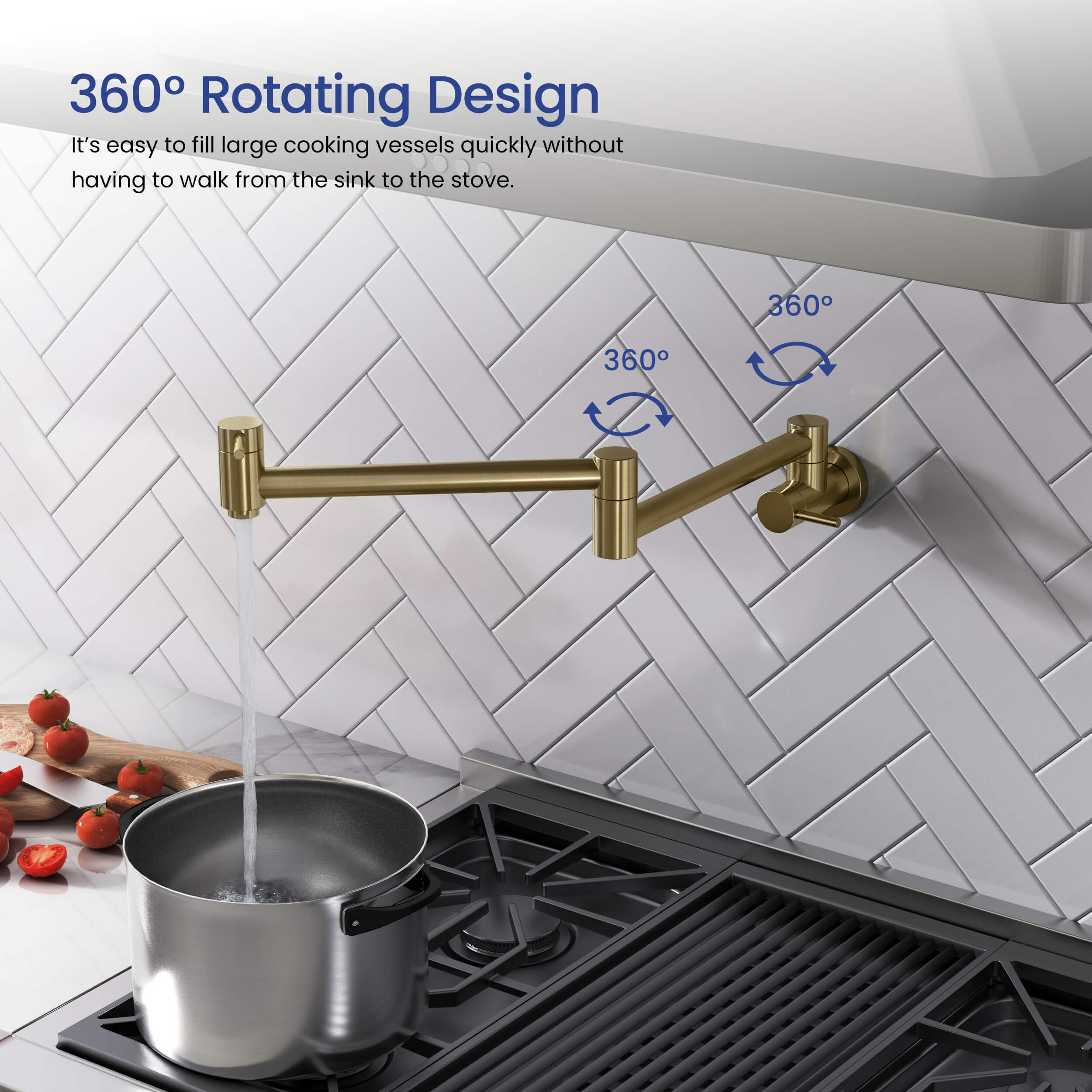 Circular Pot Filler - KPF601