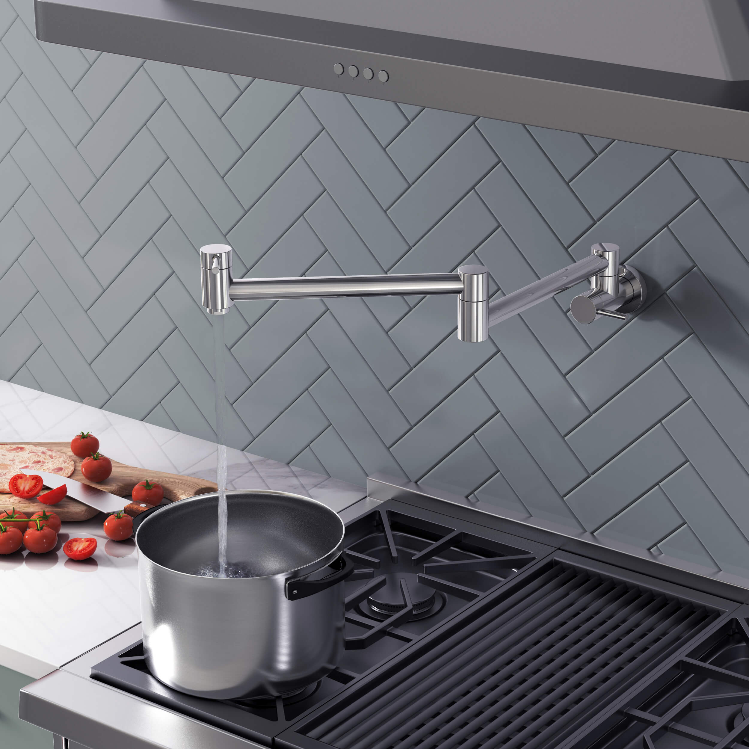 Circular Pot Filler - KPF601