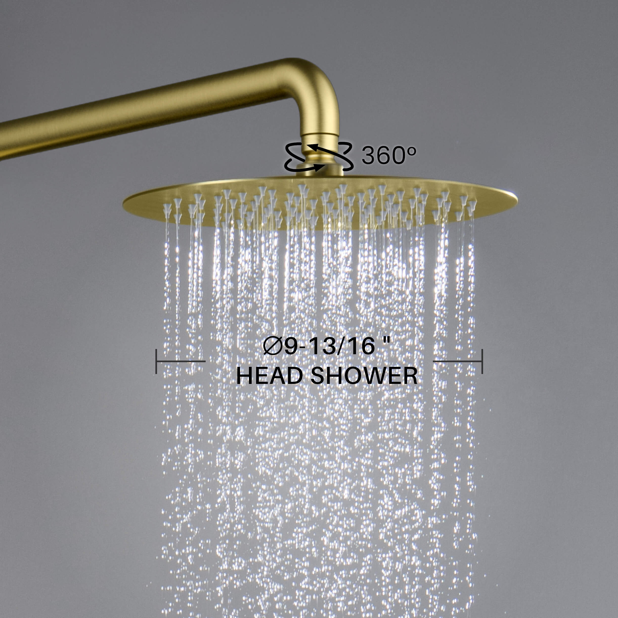 Circular Pressure Balanced 2-Function Shower Column with Rough In Valve KSC403