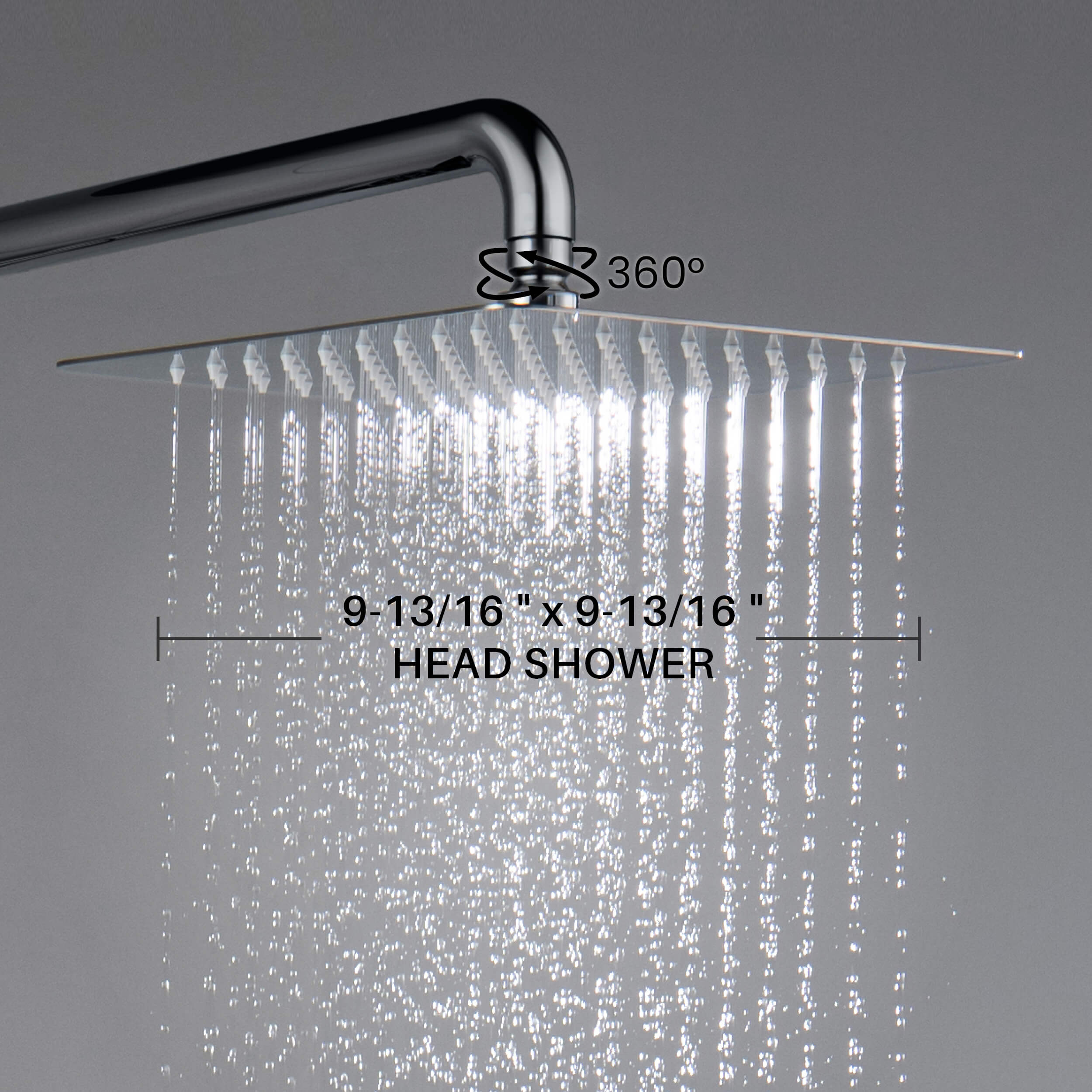 Cube Pressure Balanced 2-Function Shower Column with Rough In Valve KSC404