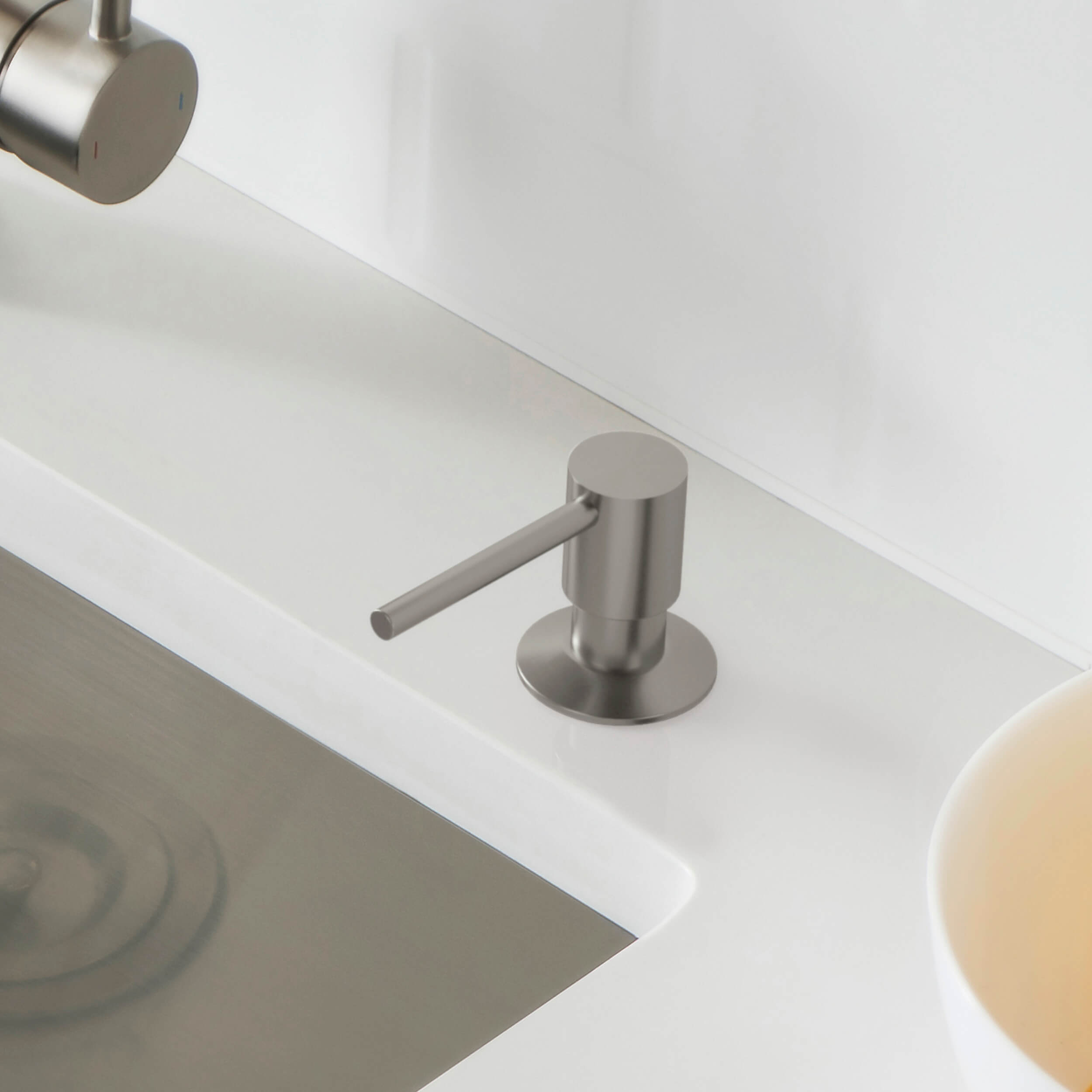 Kitchen Lead Free Solid Brass Construction Soap Dispenser - KSD100