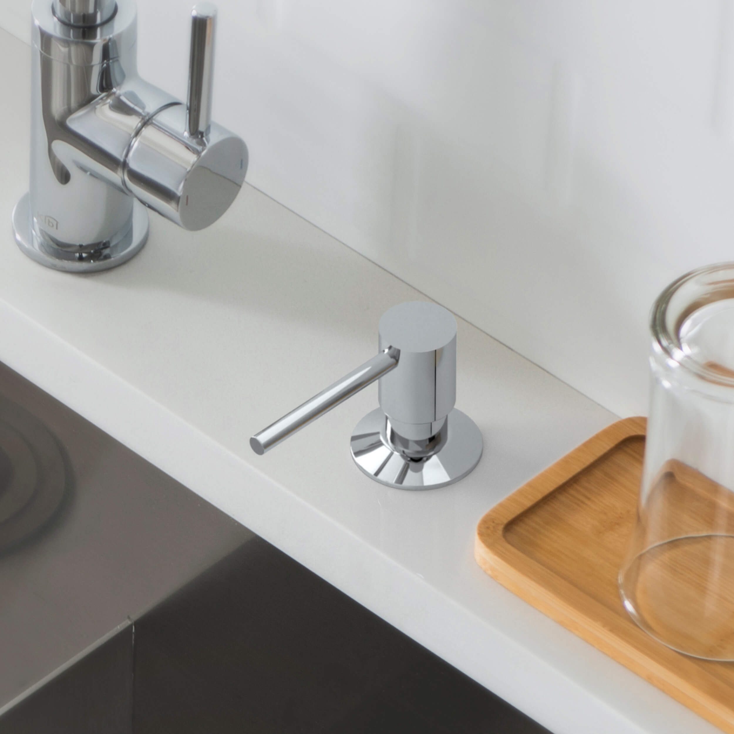 Kitchen Lead Free Solid Brass Construction Soap Dispenser - KSD100