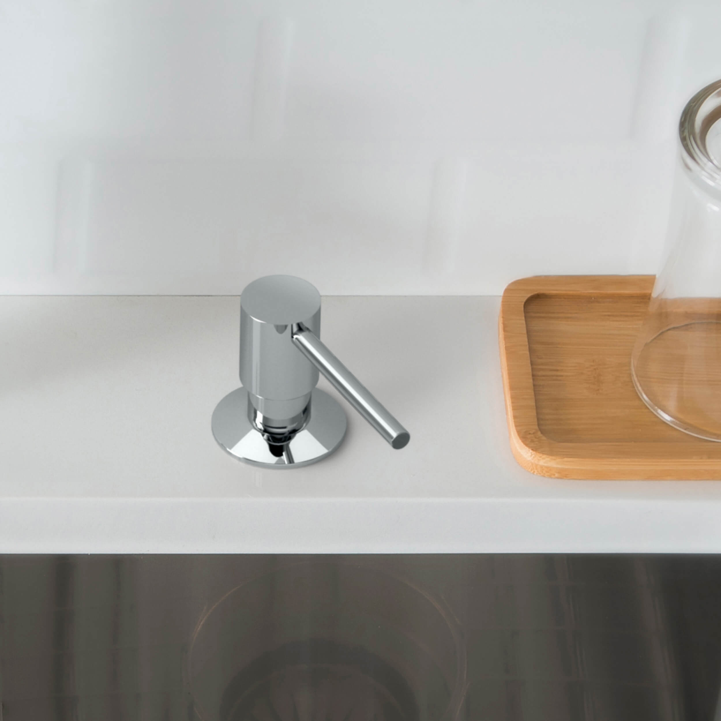 Kitchen Lead Free Solid Brass Construction Soap Dispenser - KSD100