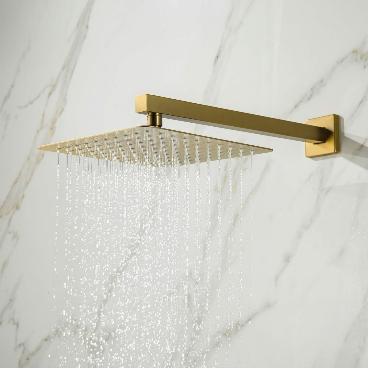 Cube 2-Function Thermostatic Complete Shower Faucet Set - KSF4024