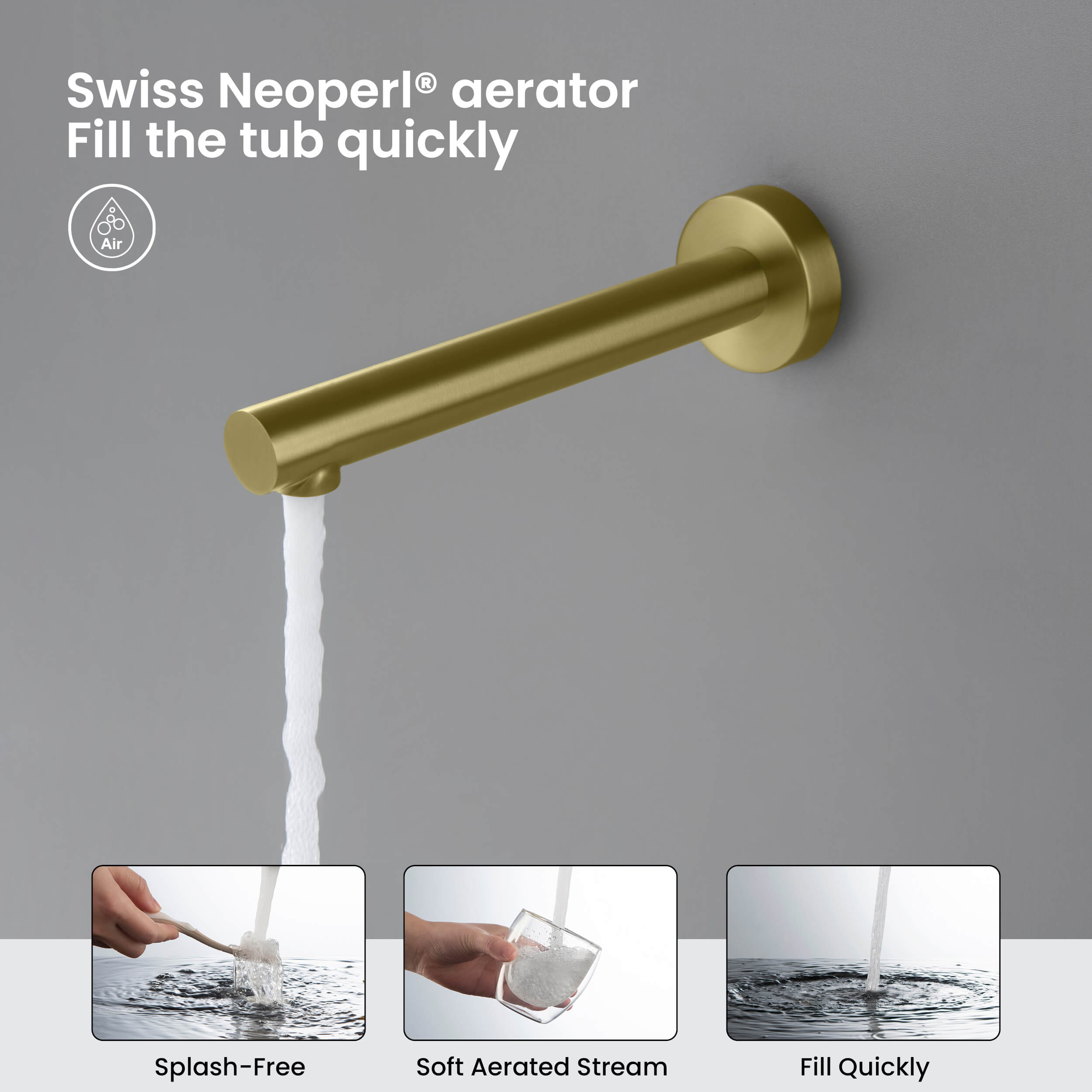 Circular Pressure Balanced 3-Function Shower System with Rough-In Valve KSF404