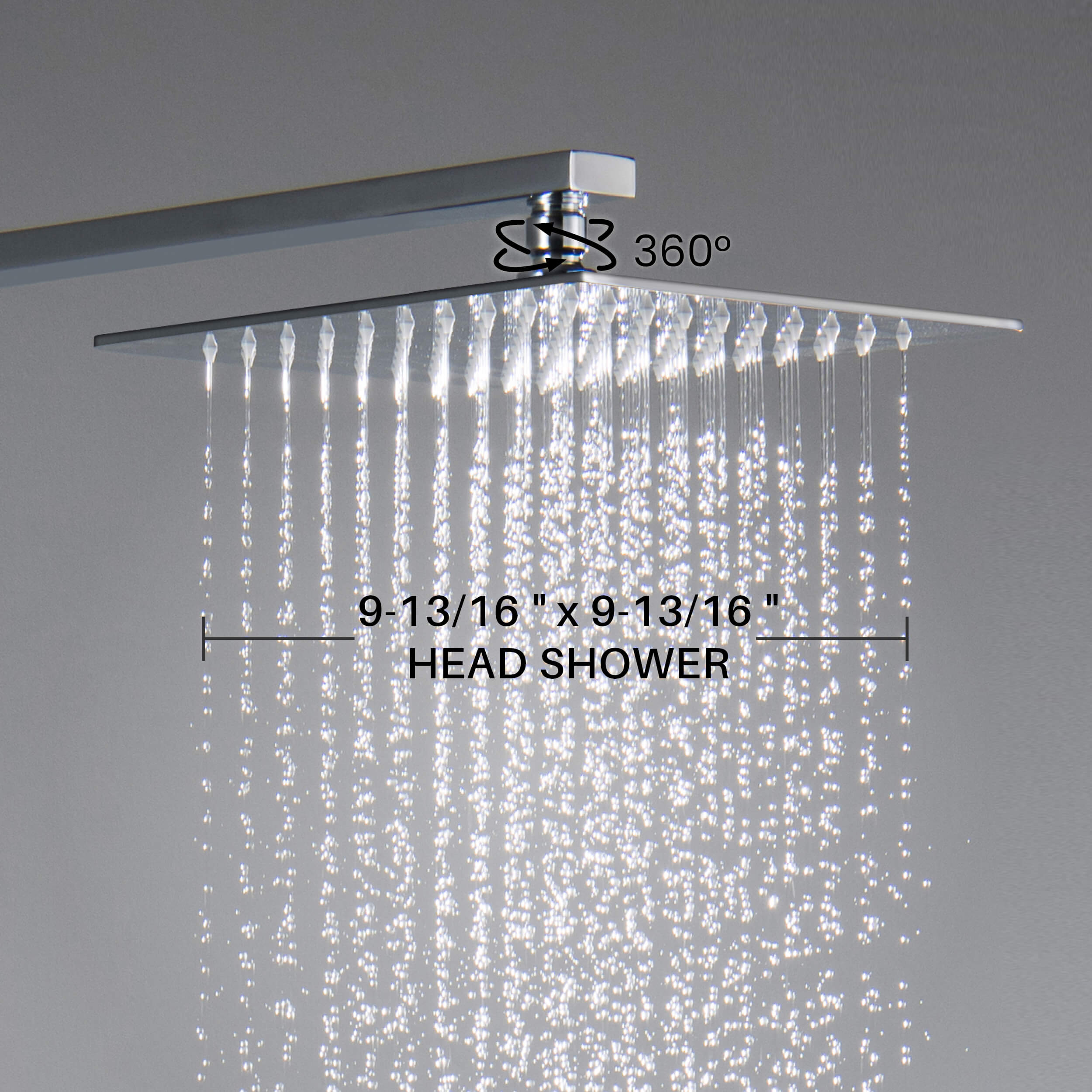 Cube 2 Function Thermostatic Shower System With Rough In Valve - KSF414
