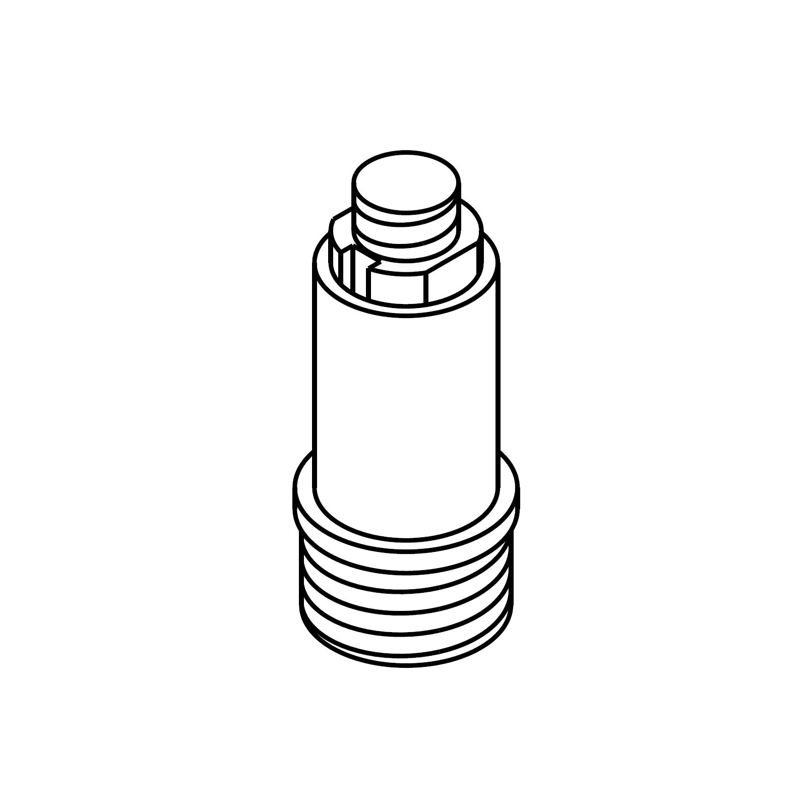 Bathroom Parts - Pop up Drain Piston