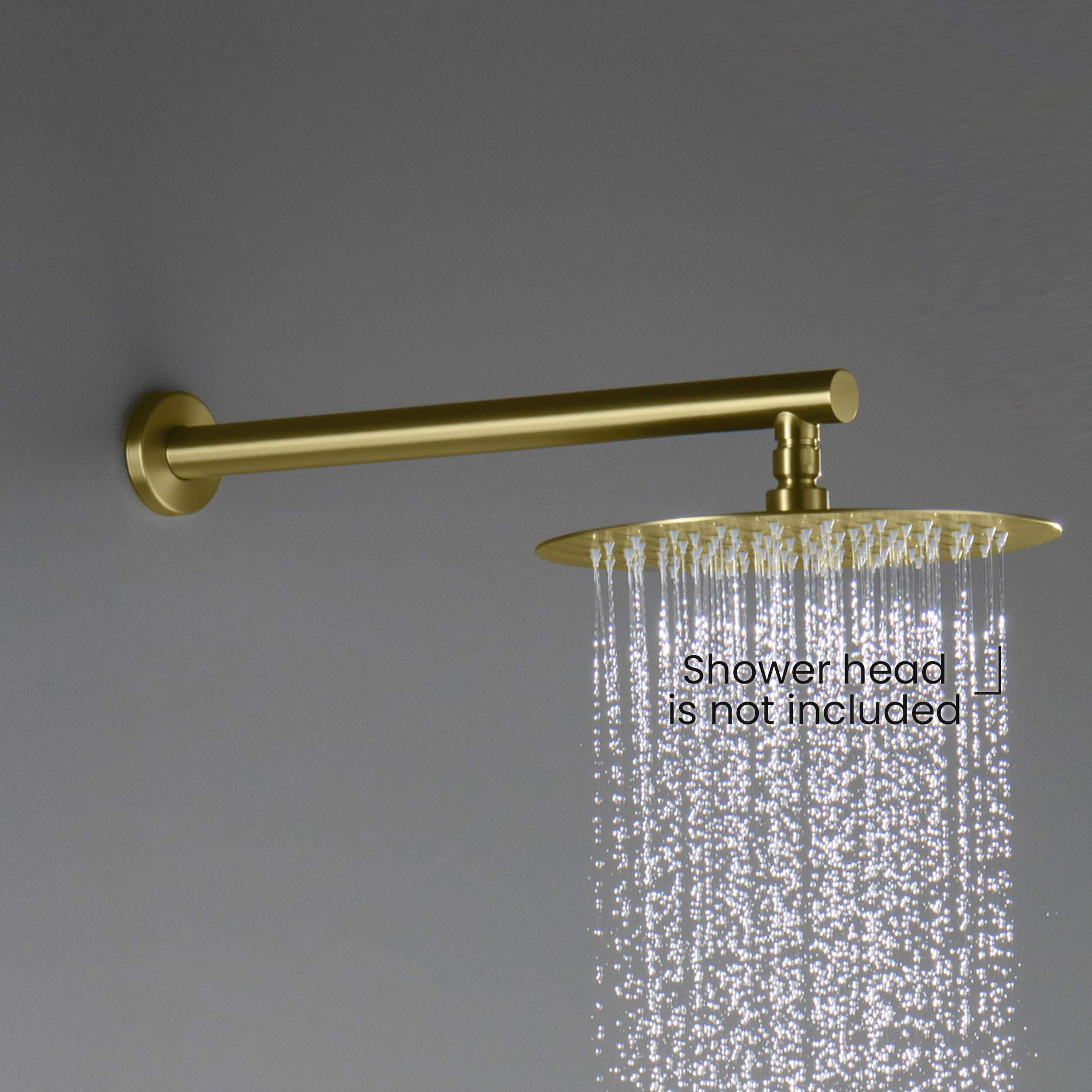 Circular 16" Wall Mounted Shower Arm SA1601