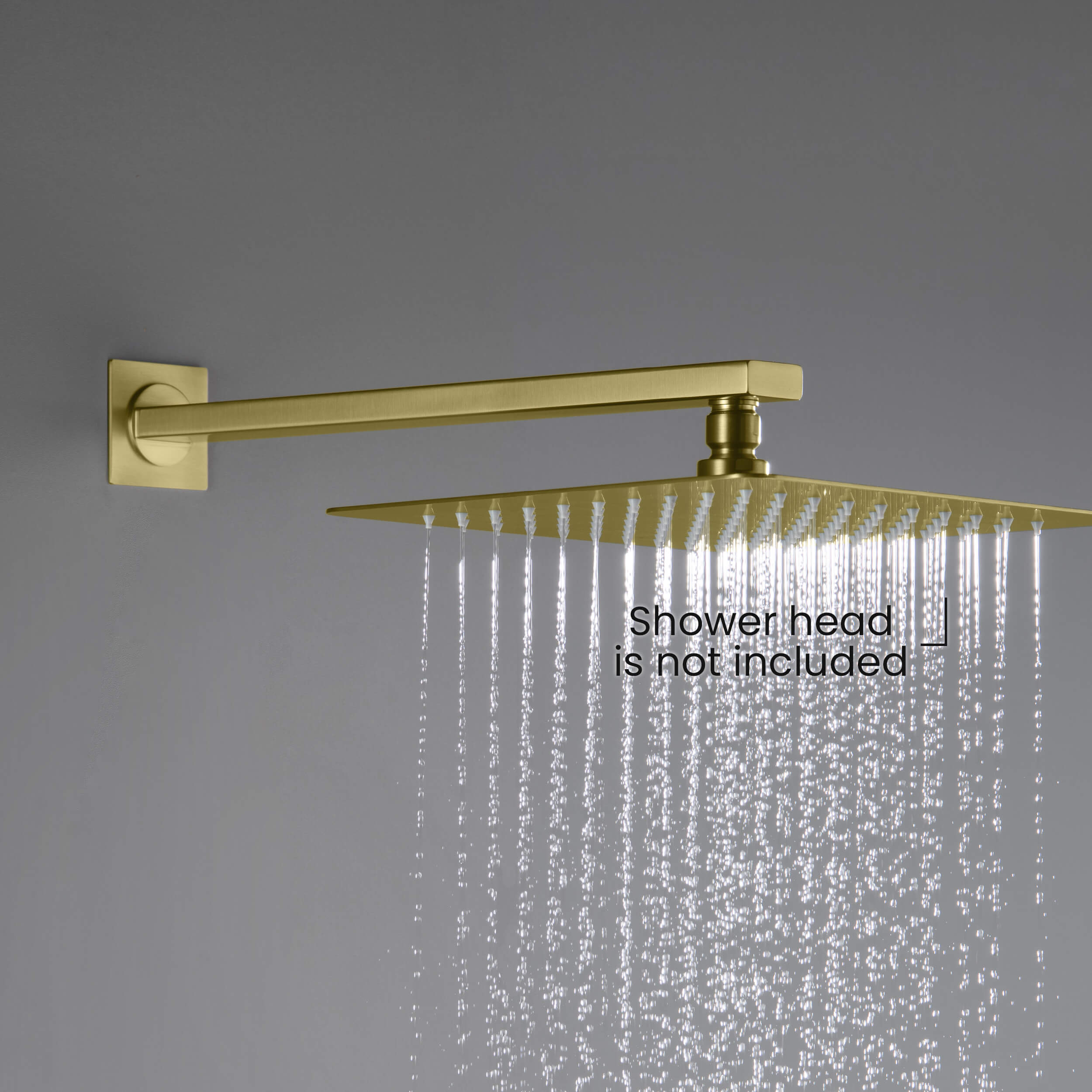 Cube 16" Wall Mounted Shower Arm SA1602