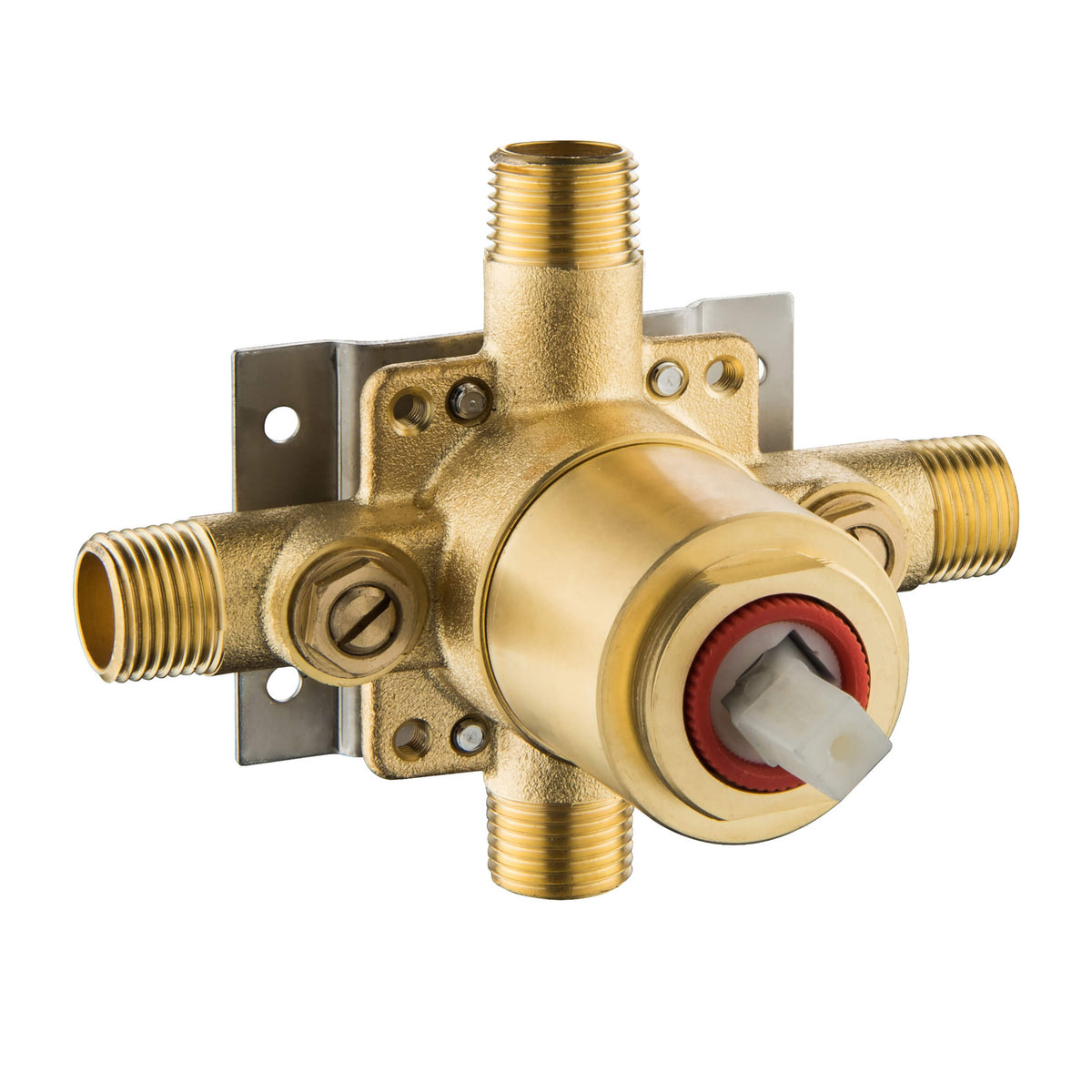Single Function Pressure Balance Shower System Rough-in Valve with Car
