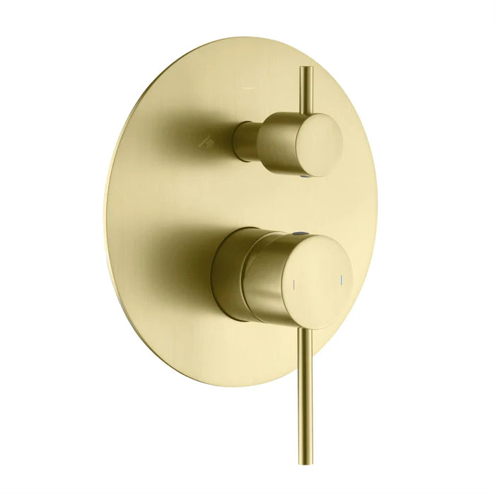 Circular 2 Function Rough-in Valve Trim Plate - SVT1-2