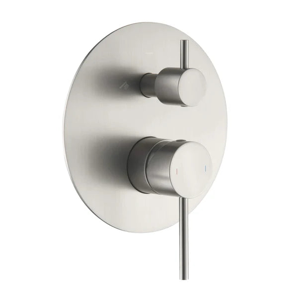 Circular 2 Function Rough-in Valve Trim Plate - SVT1-2