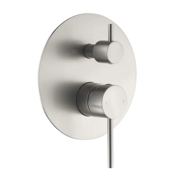 Circular 3 Function Rough-in Valve Trim Plate - SVT1-3