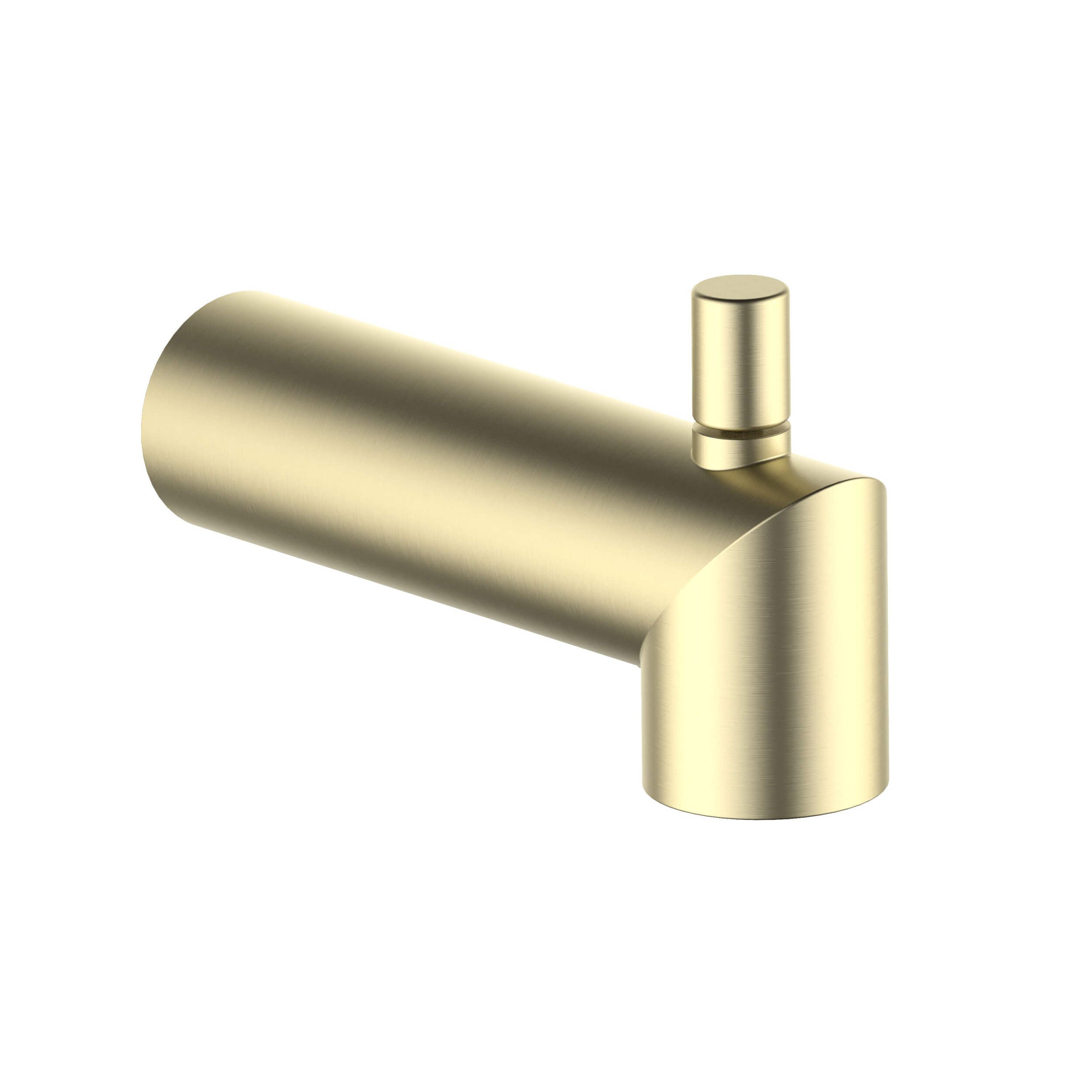 Circular Wall Mounted 1/2" Slip-On Tub Spout with Diverter - TS102