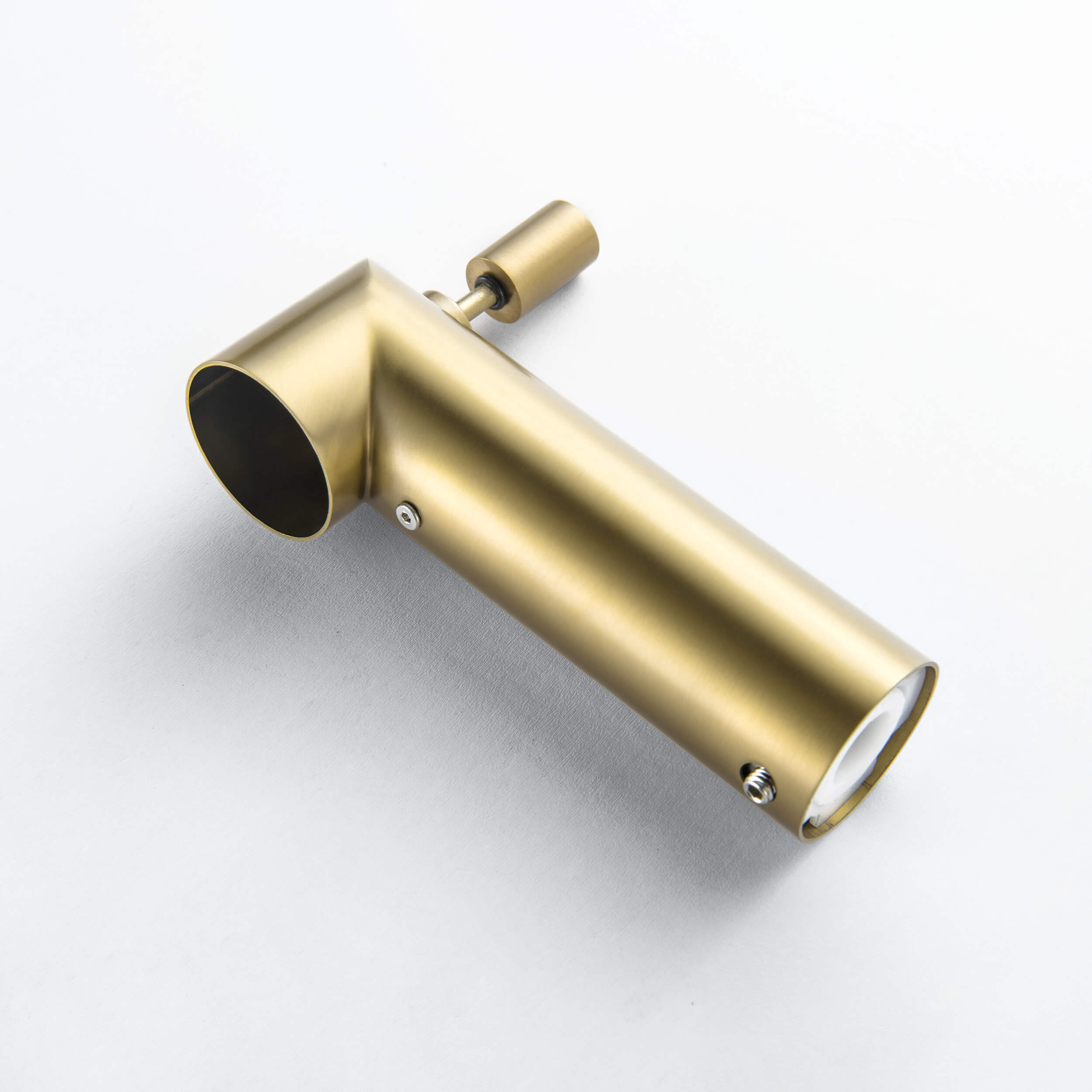 Circular Wall Mounted 1/2" Slip-On Tub Spout with Diverter - TS102