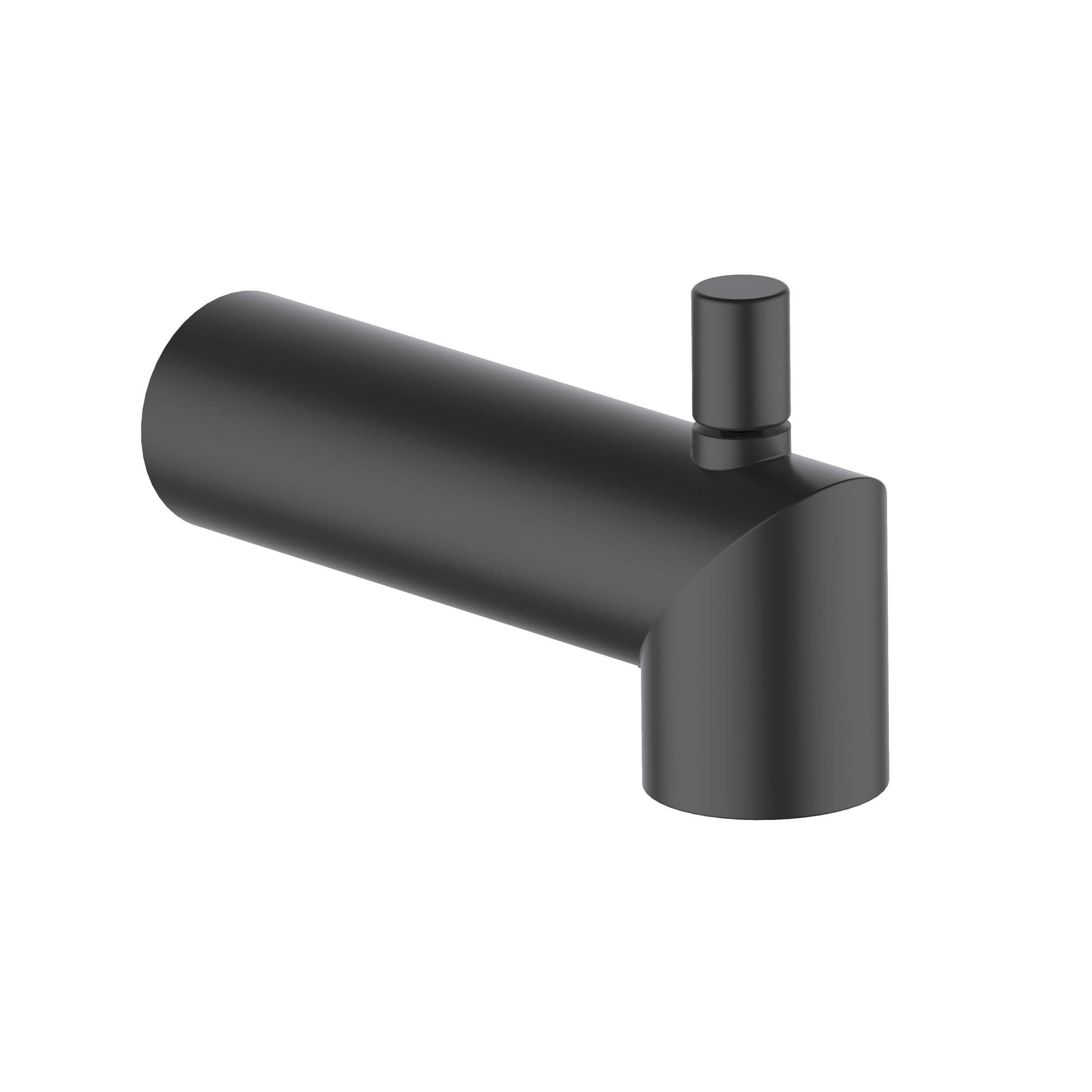 Circular Wall Mounted 1/2" Slip-On Tub Spout with Diverter - TS102
