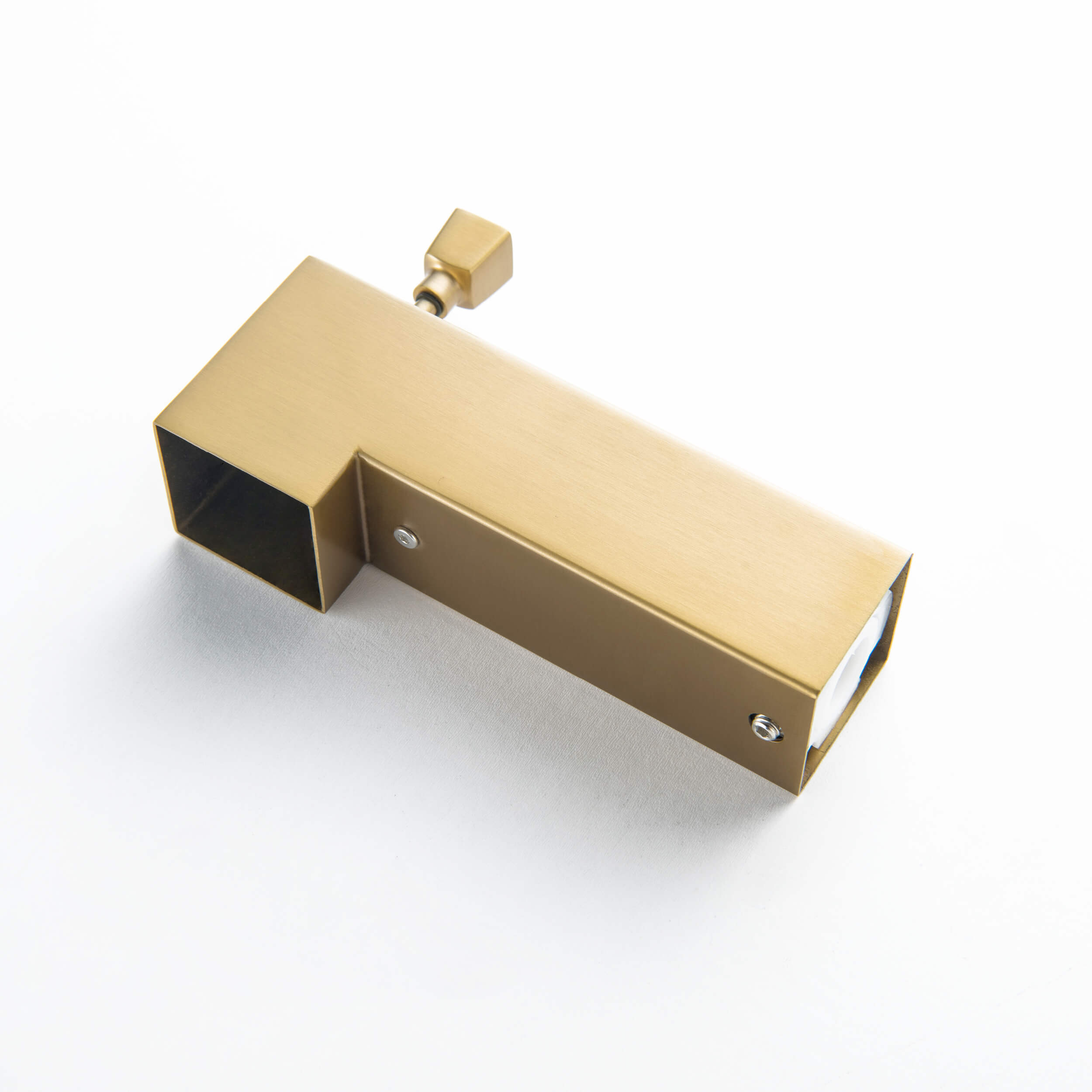 Cube Wall Mounted 1/2" Slip-On Tub Spout with Diverter - TS103