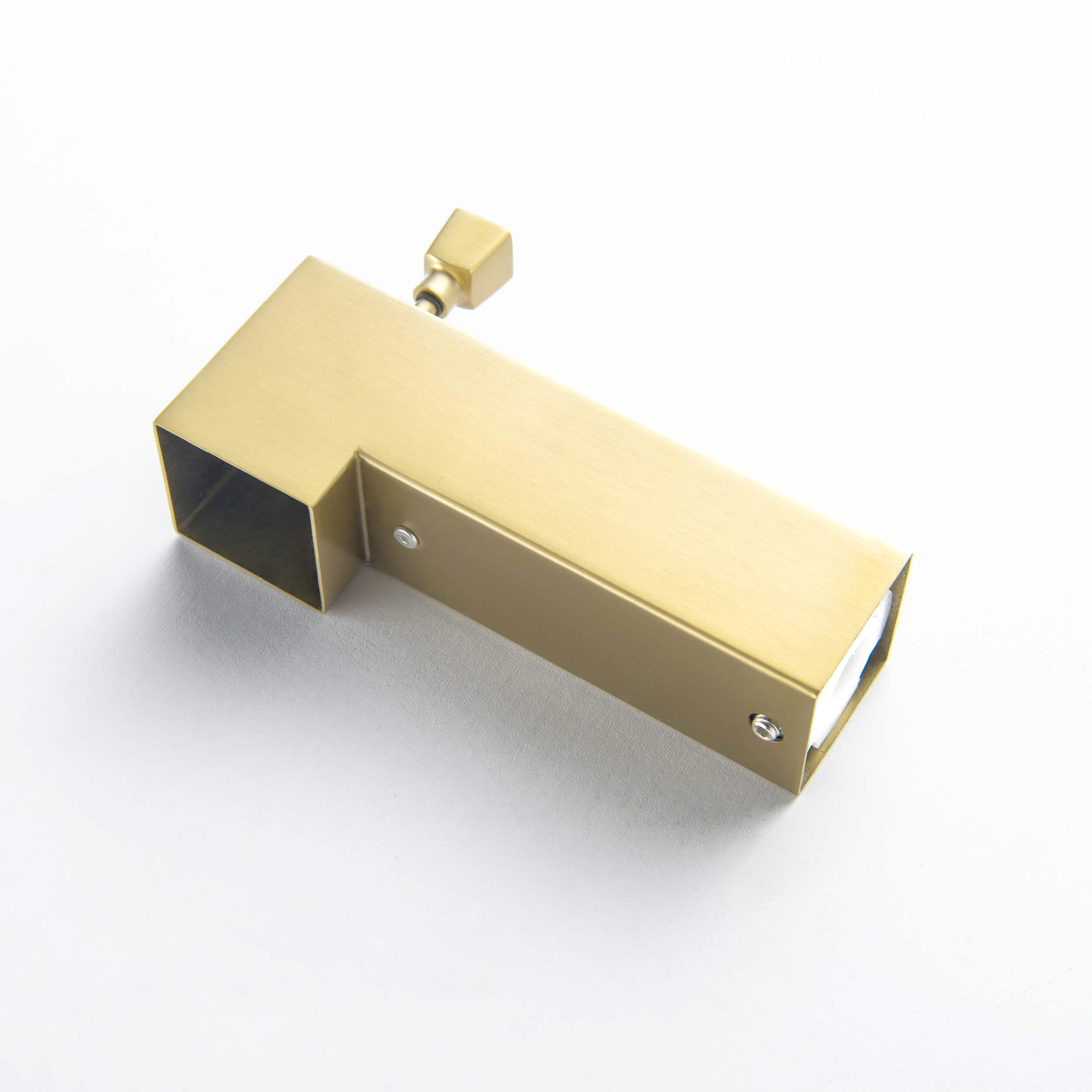 Cube Wall Mounted 1/2" Slip-On Tub Spout with Diverter - TS103