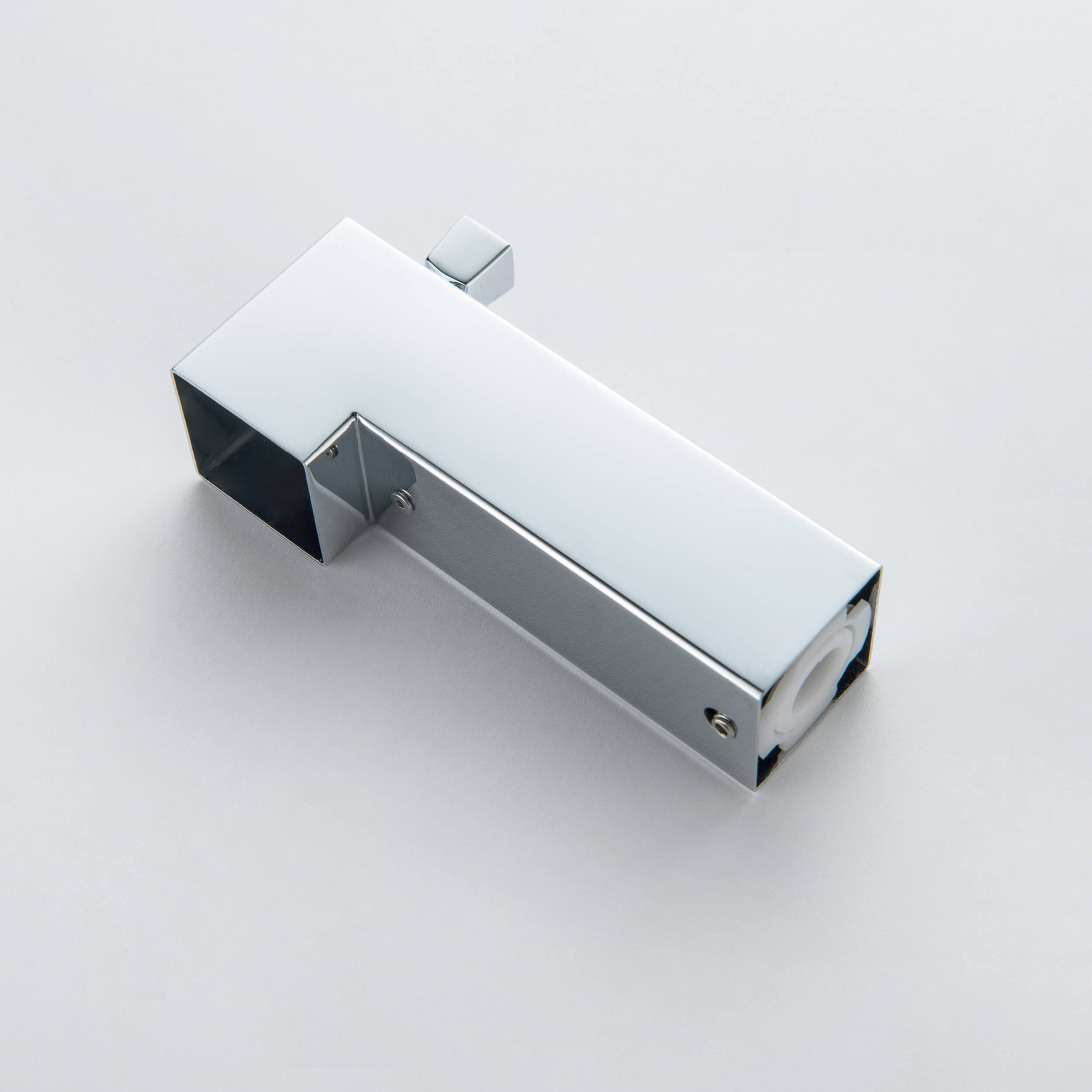 Cube Wall Mounted 1/2" Slip-On Tub Spout with Diverter - TS103